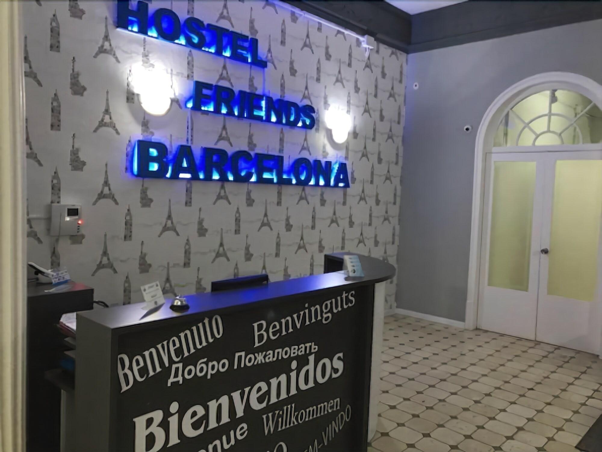 Vista Lobby Hostel Friends Barcelona