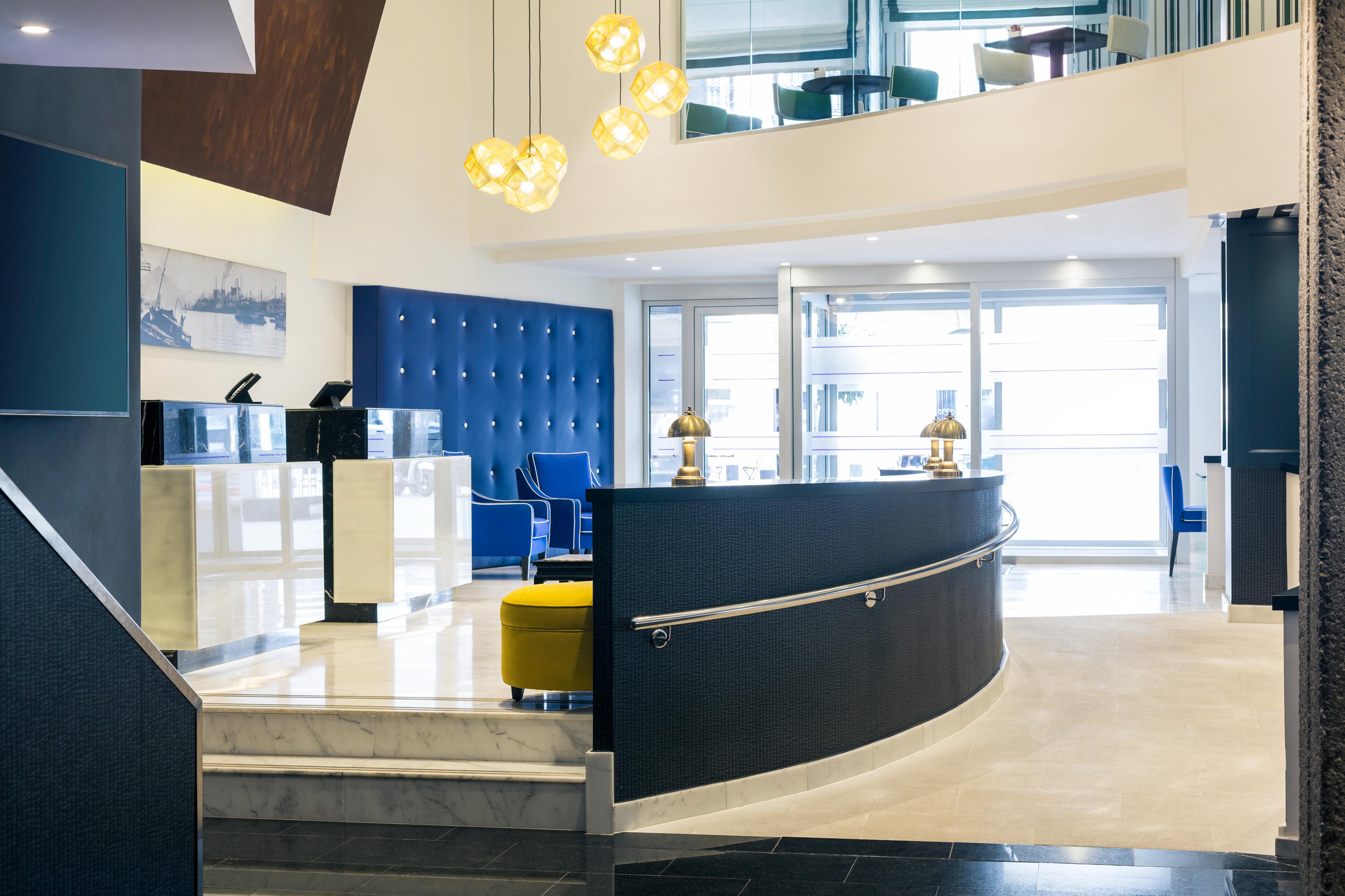 Vista Lobby Mercure Bilbao Jardines De Albia