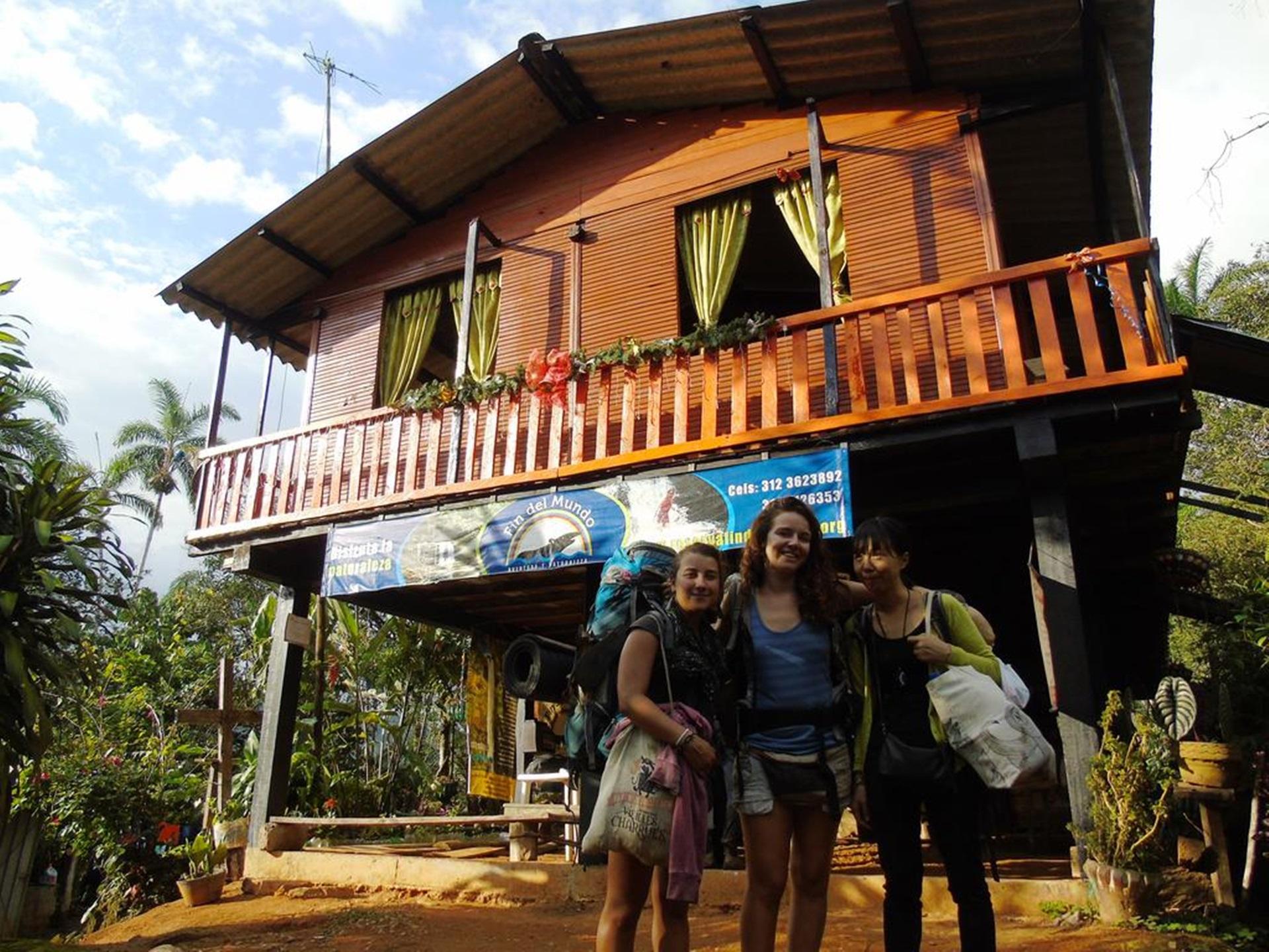 Vista Exterior Hostal El Portal Fin del Mundo