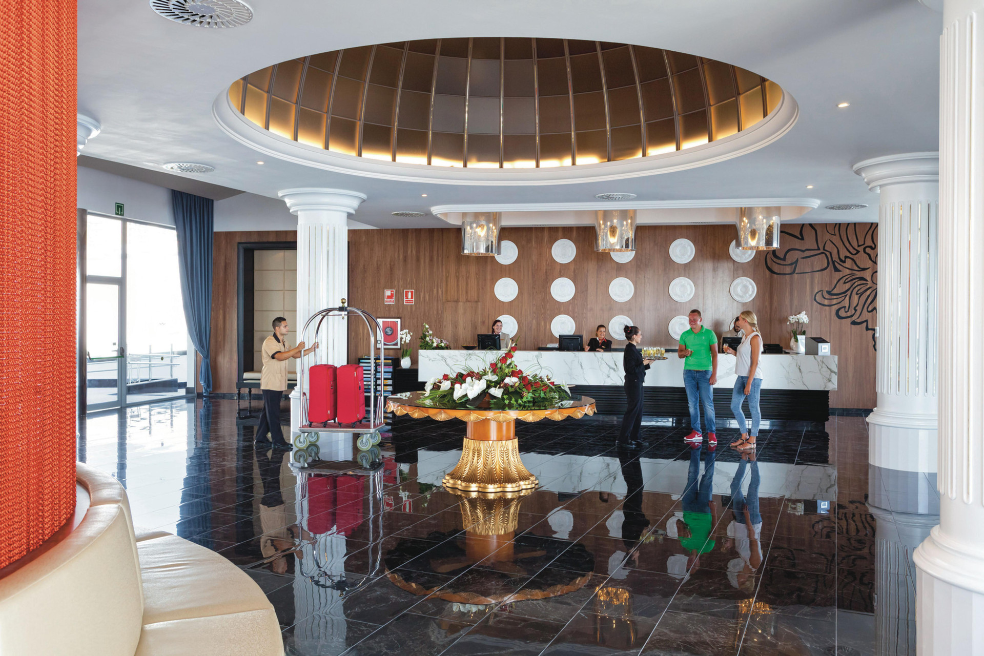 Vista Lobby Hotel Riu Palace Tenerife