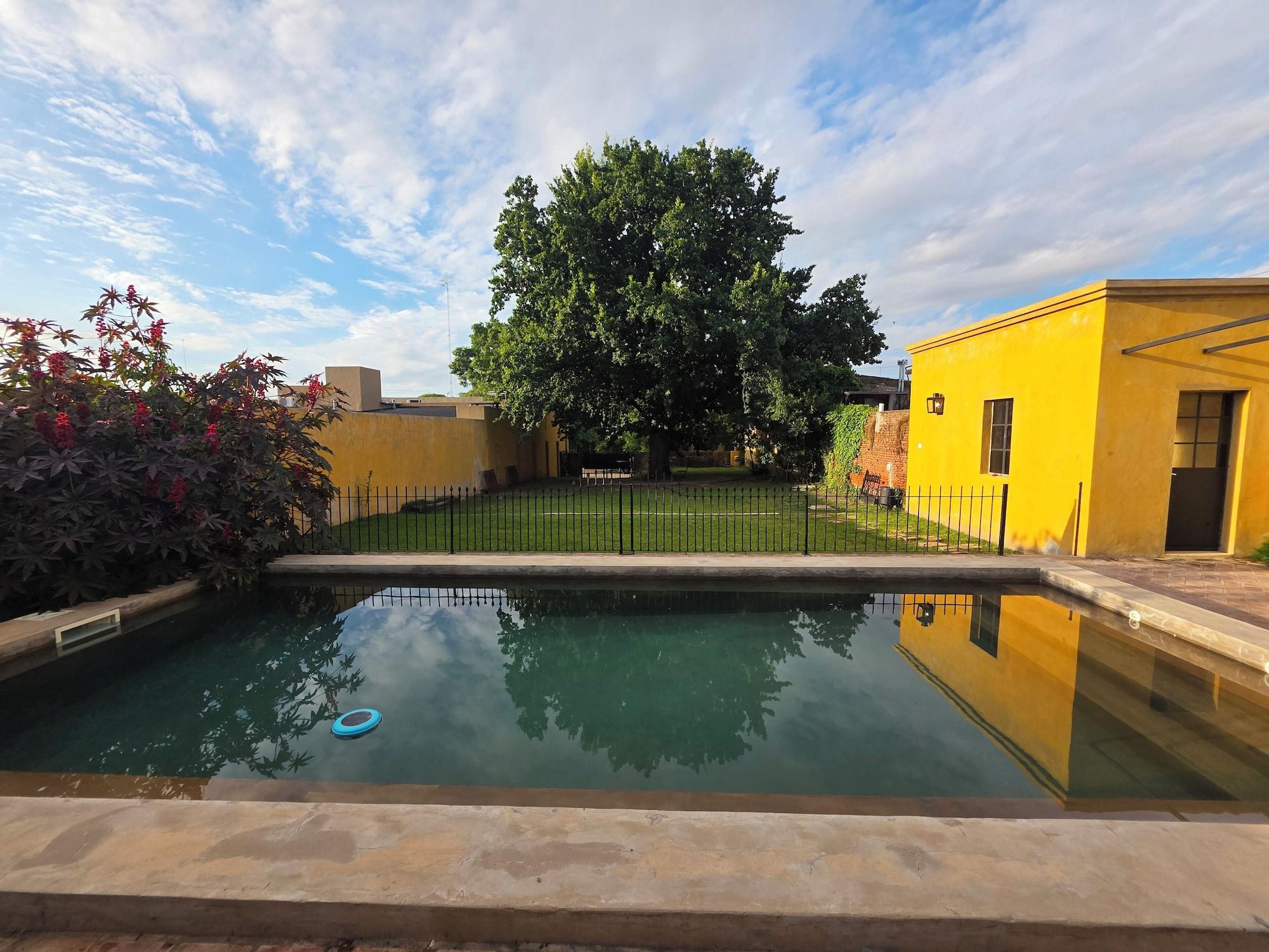 Vista Piscina Posada de la Plaza