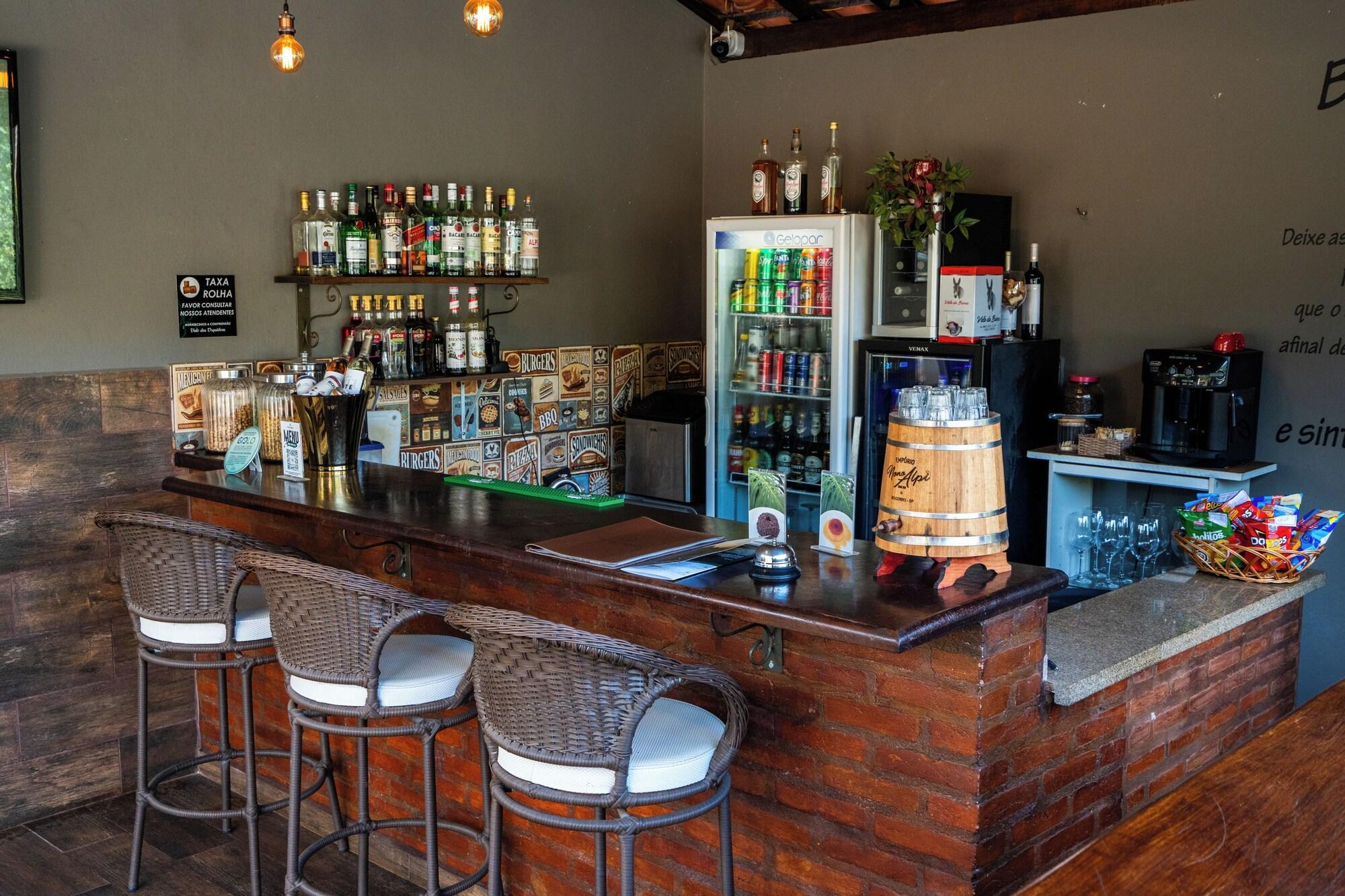 Vista Lobby Pousada Vale das Orquídeas