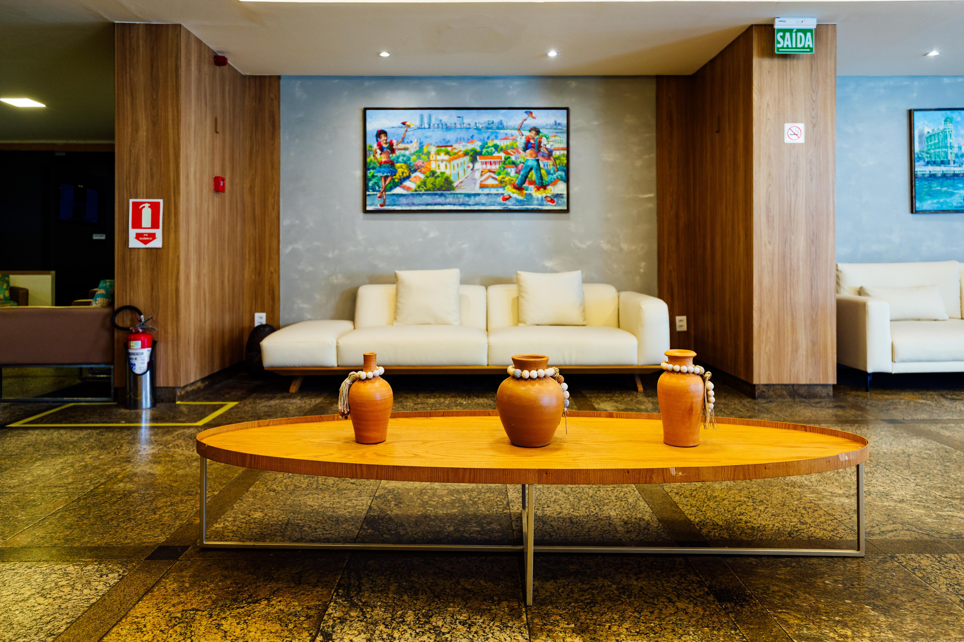 Vista Lobby EL ARAM BEACH BOA VIAGEM