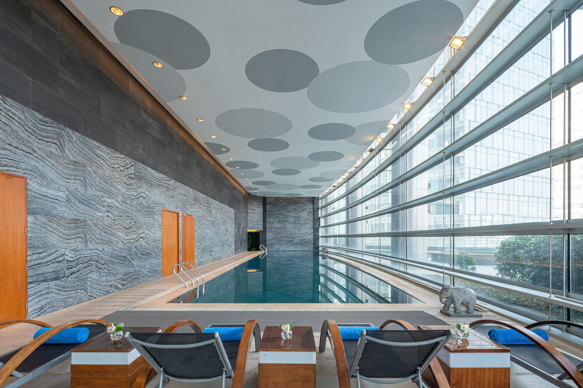 Vista Piscina InterContinental Nanjing by IHG