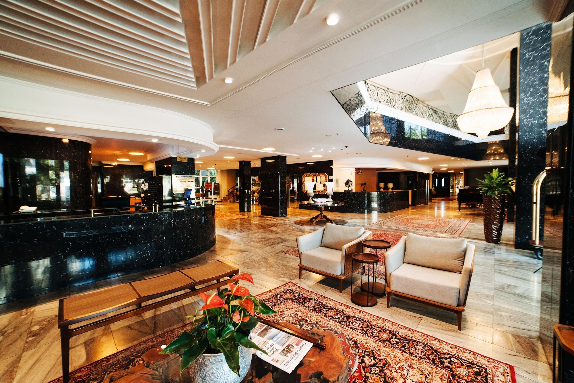 Vista Lobby San Marco Hotel Brasilia Executivo