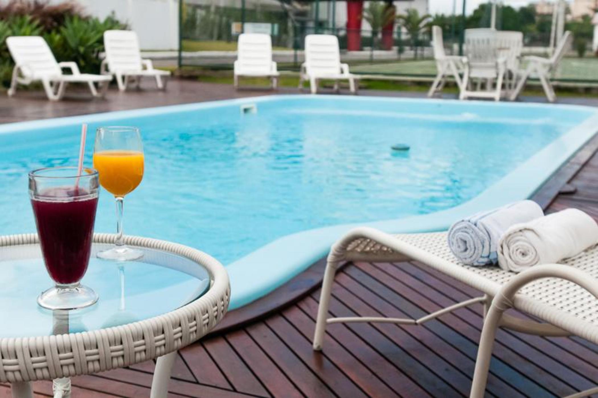 Vista Piscina Golden Hotel e Eventos