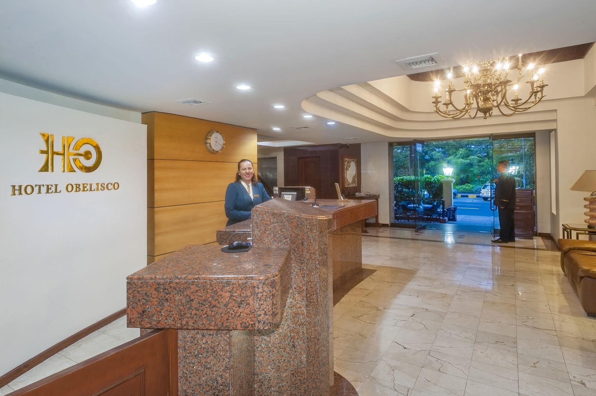 Vista Lobby Hotel Obelisco