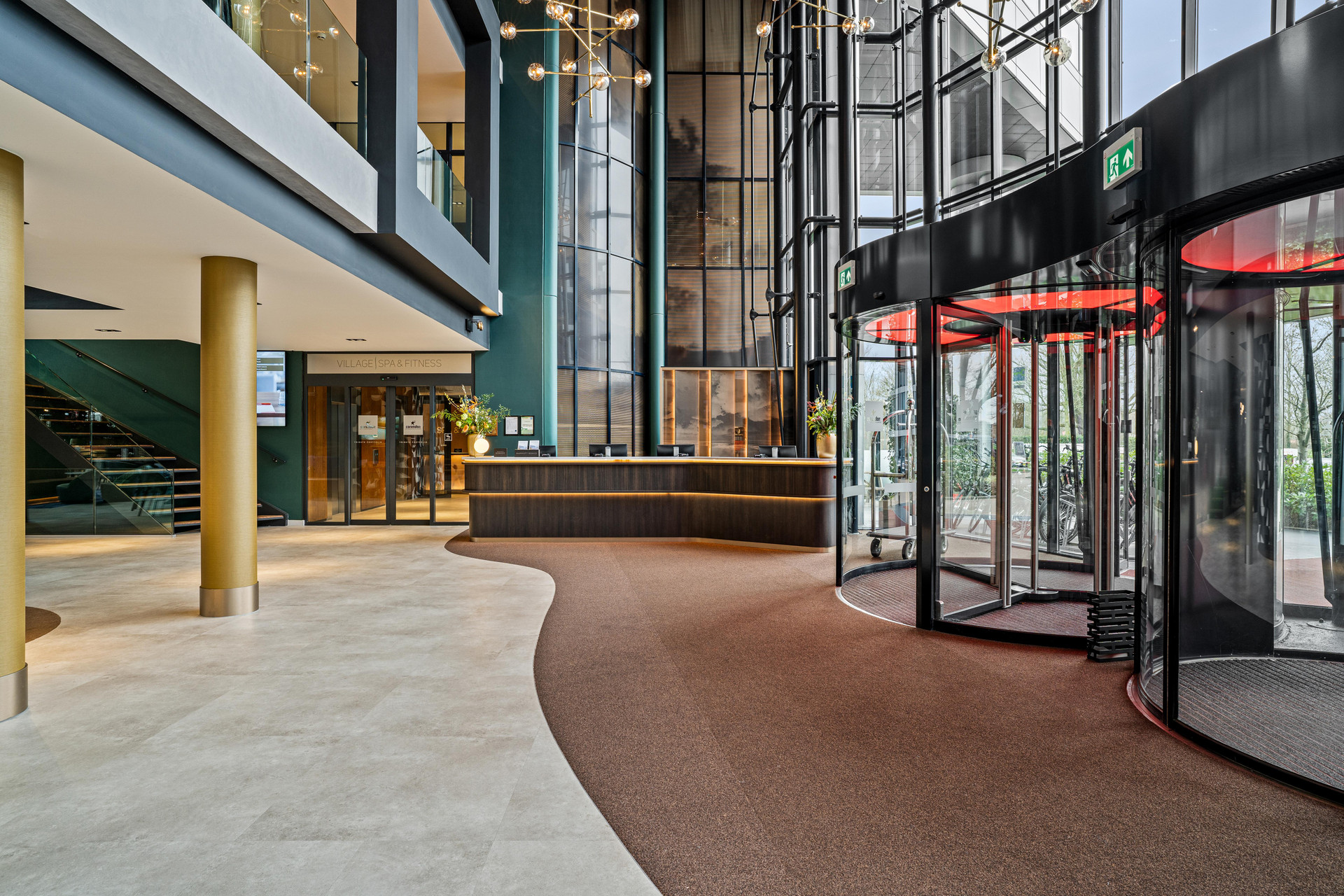 Vista Lobby Corendon Urban Amsterdam Schiphol Airport Hotel