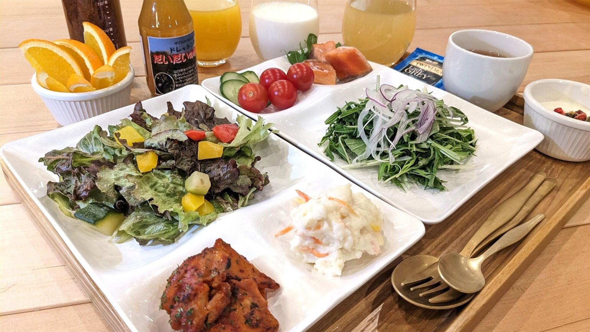 Restaurant Green Rich Hotel Tokuyama Ekimae Artificial Hot Spring Futamata Yunohana