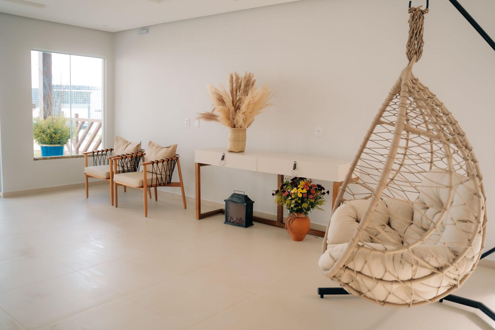 Vista Lobby Oiti Beach Resort Tutóia