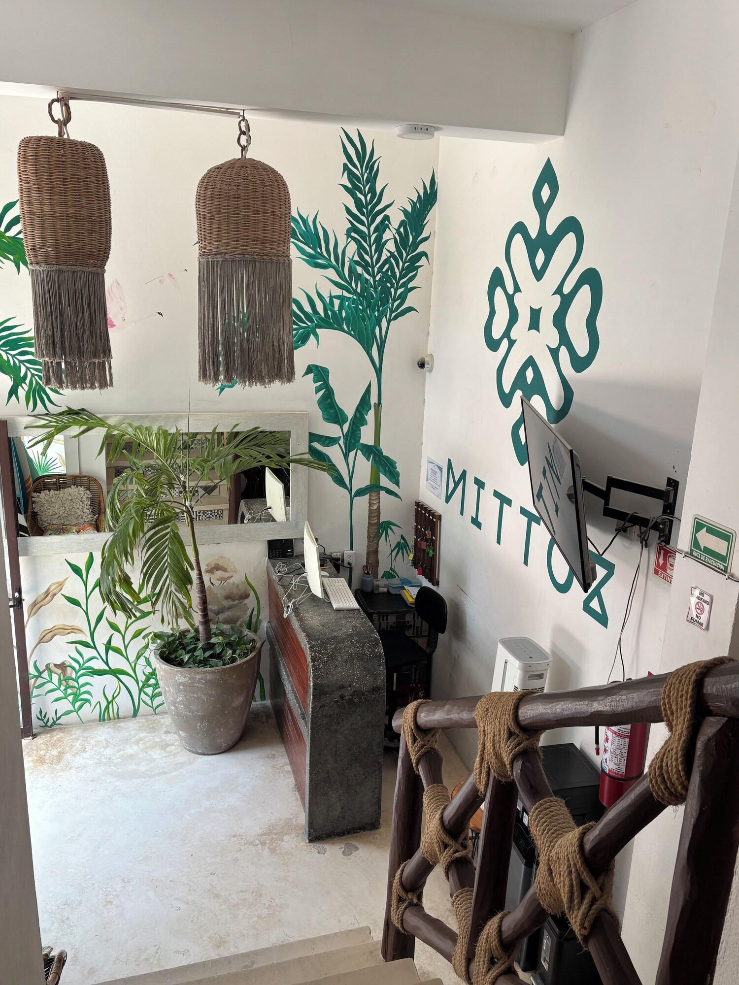 Vista Lobby HOTEL MITTOZ HOLBOX