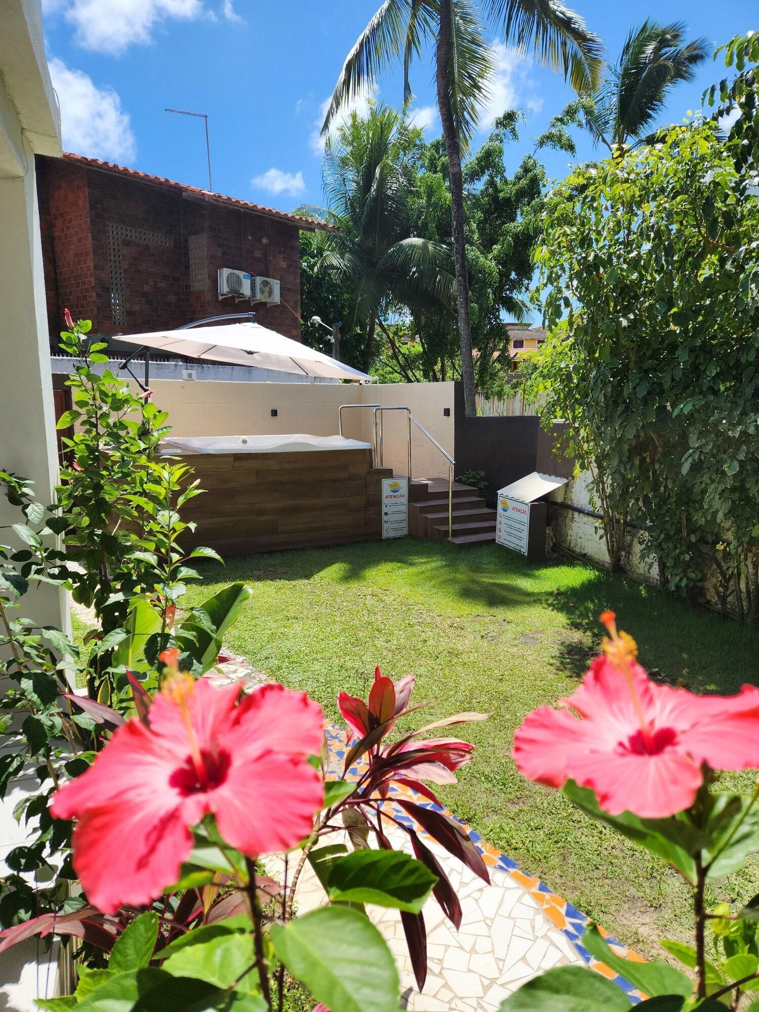 Vista Exterior Pousada Beach Garden