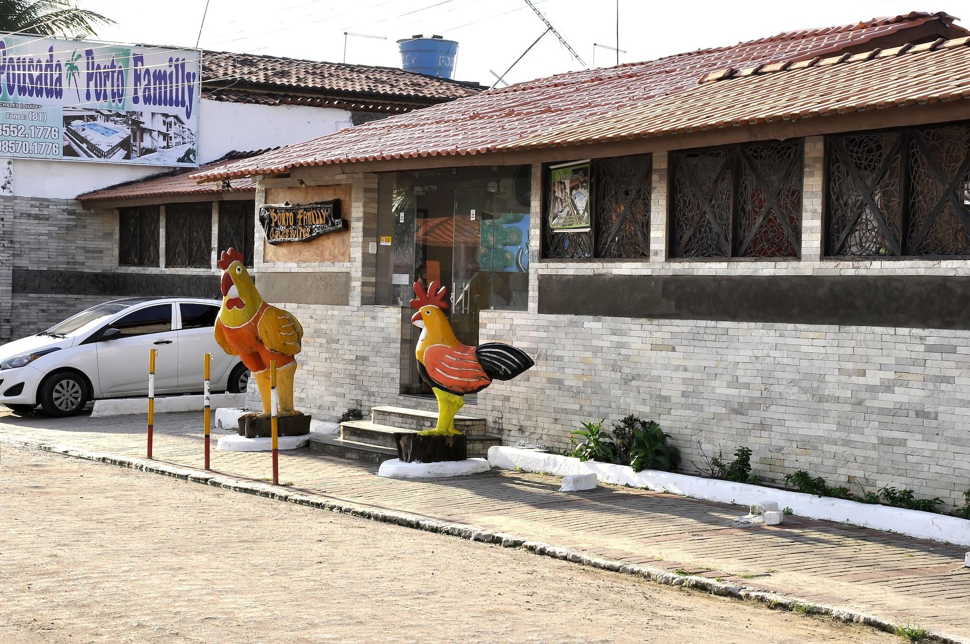 Vista Exterior Pousada Porto Familly