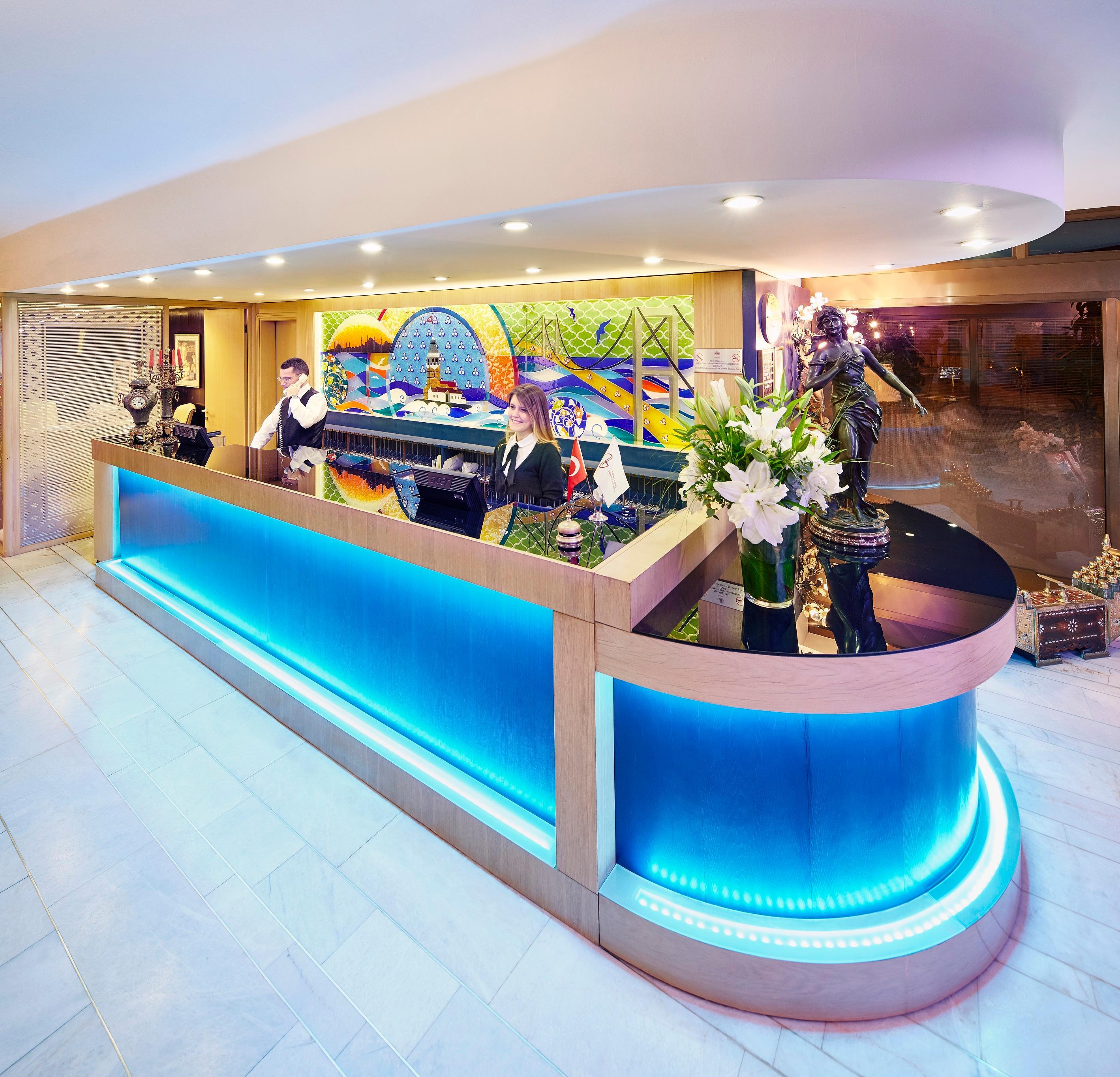 Vista Lobby Gunes Hotel Merter