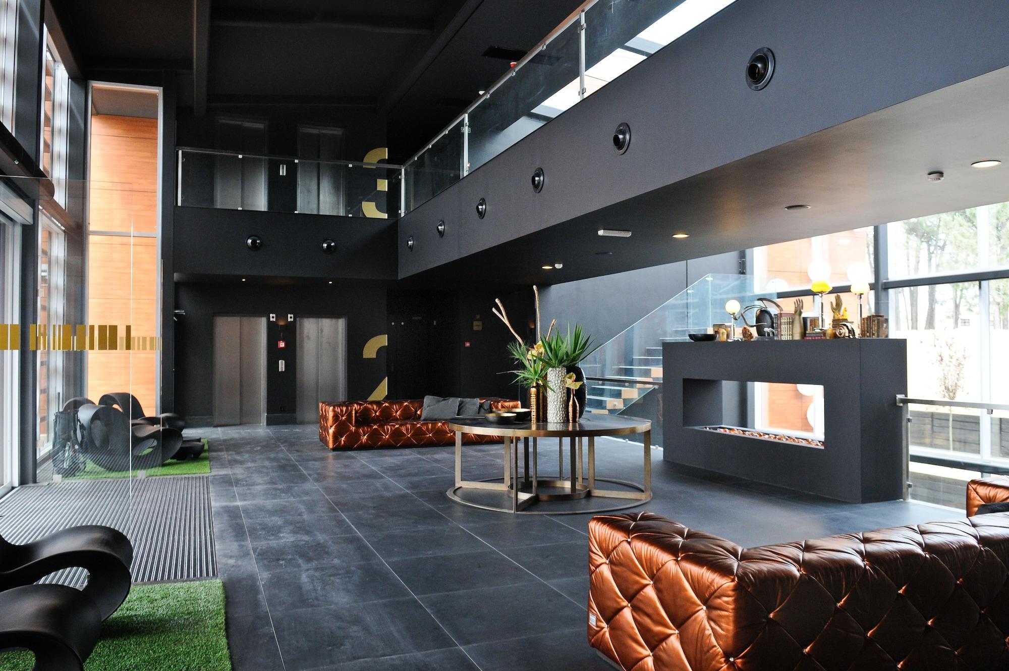Vista Lobby Evidencia Belverde Hotel