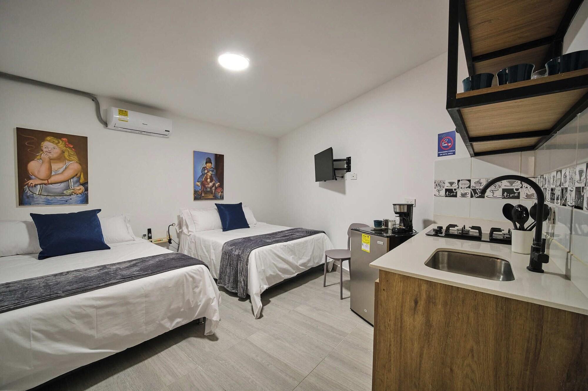 Habitación Living Blue