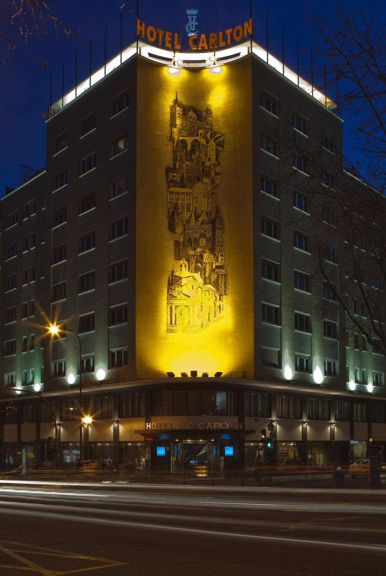 Vista Exterior AC Hotel Carlton Madrid by Marriott
