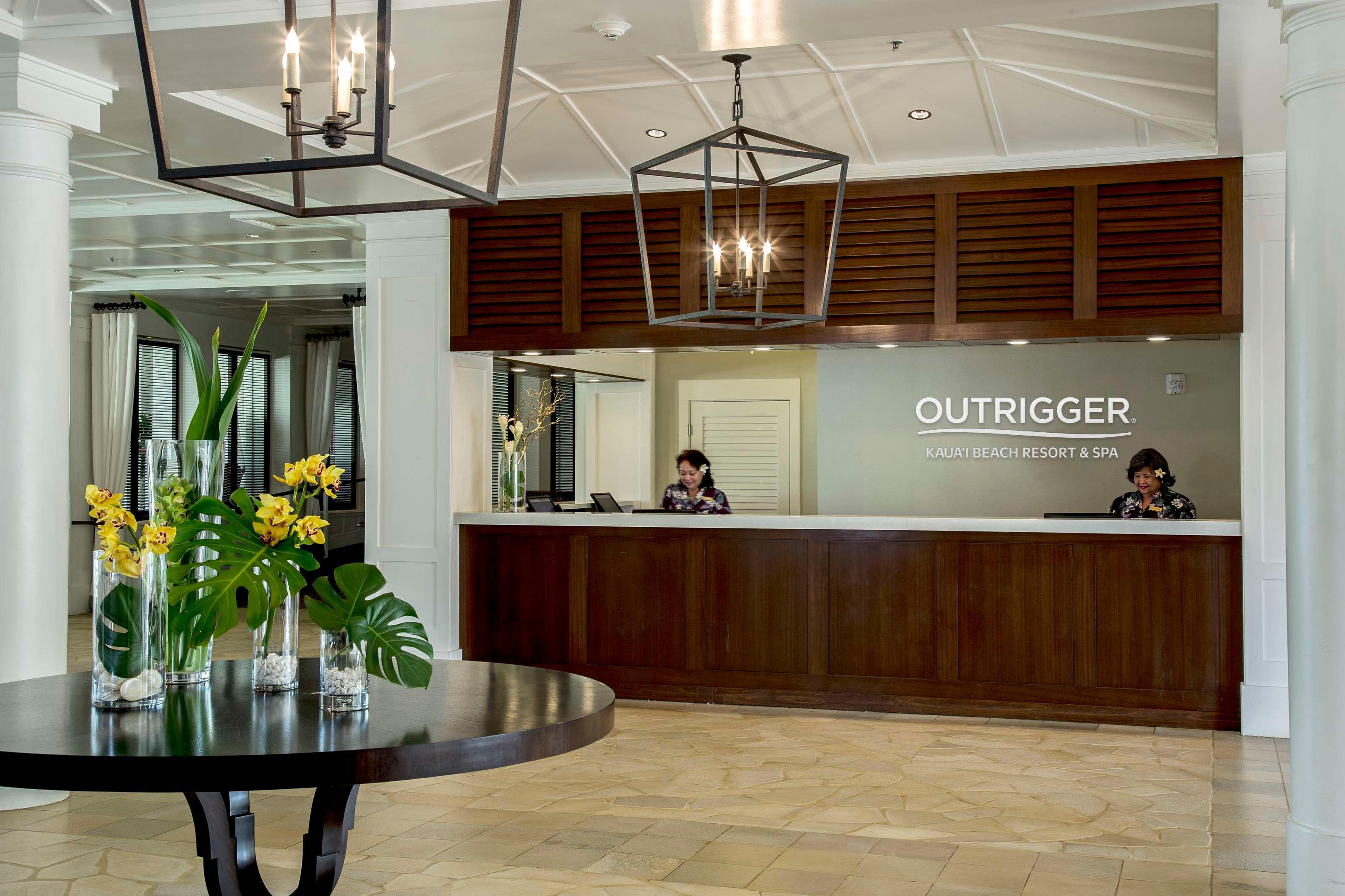 Vista Lobby Outrigger Kauai Beach Resort and Spa