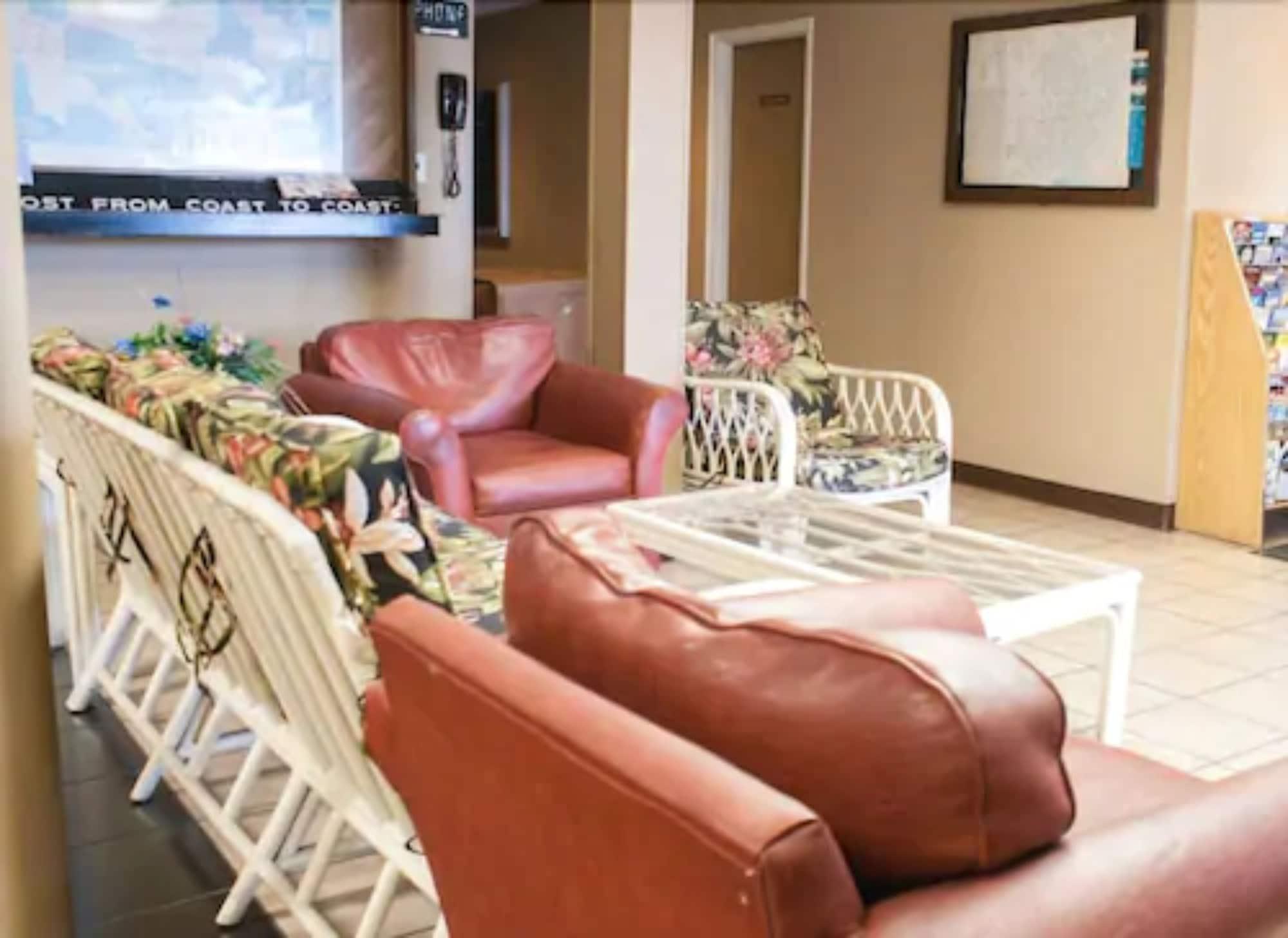 Vista Lobby Scottish Inn Jacksonville Downtown