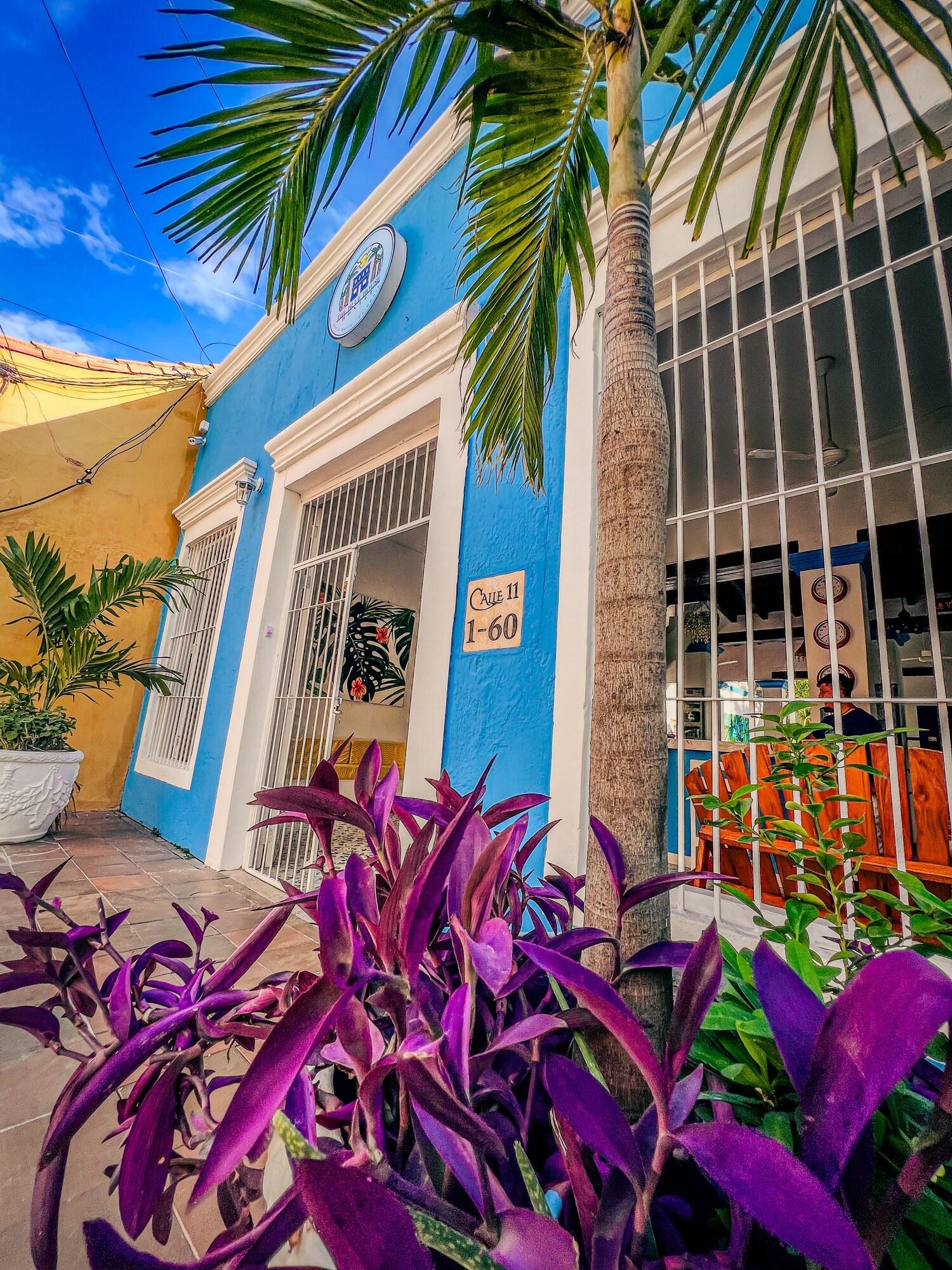 Vista Exterior The Blue House Hostel - Santa Marta
