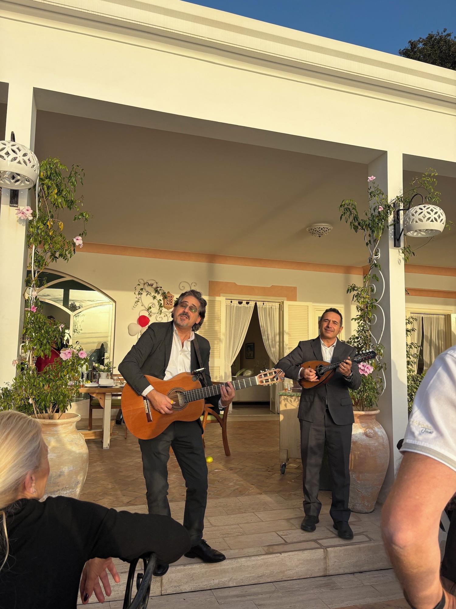 Salón de Baile Villa Santa Chiara Positano