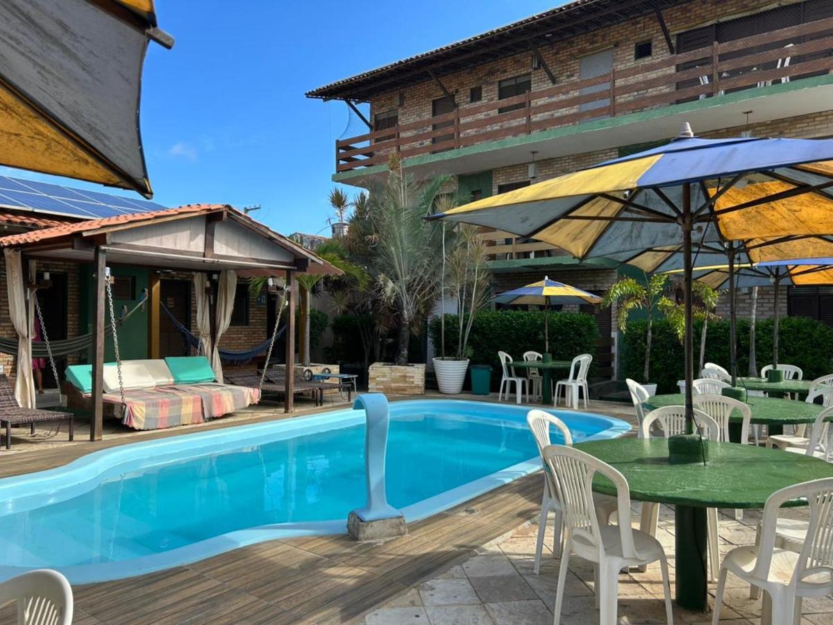 Vista Piscina Pousada Barumar