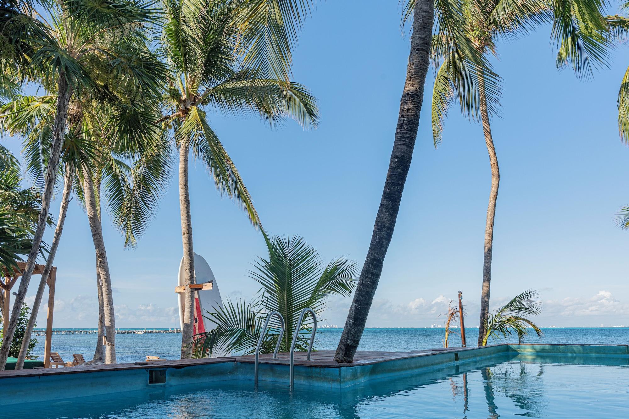 Vista Exterior Mayan Monkey Isla Mujeres | Social Hotel