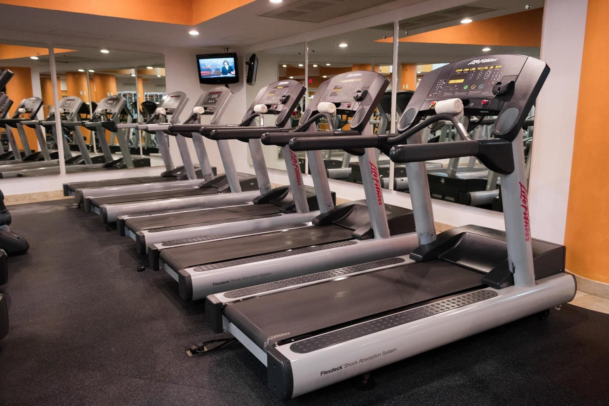 Gimnasio Villa Del Palmar Flamingos Beach Resort and Spa - All Inclusive