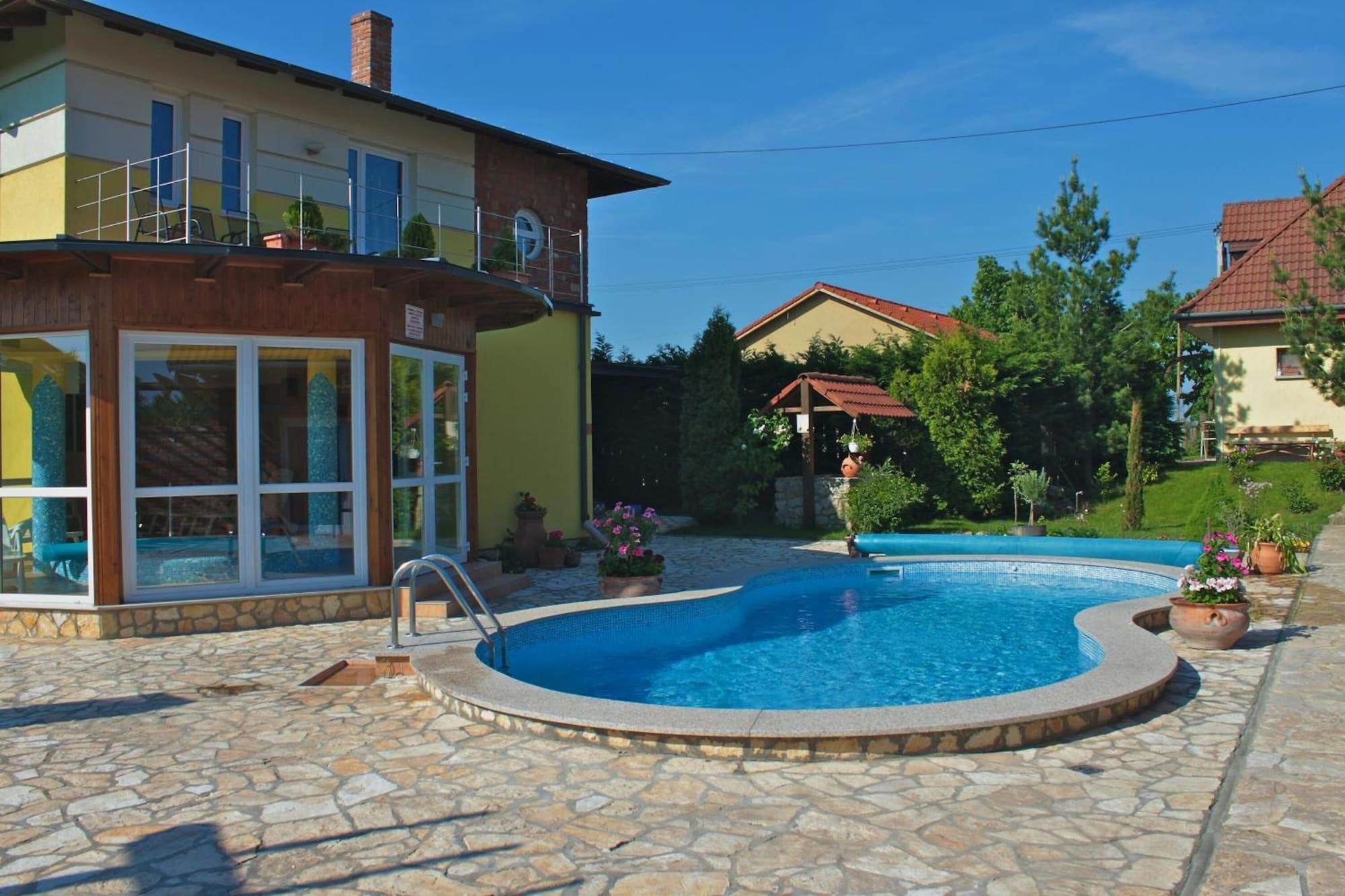 Vista Piscina Joó fogadó