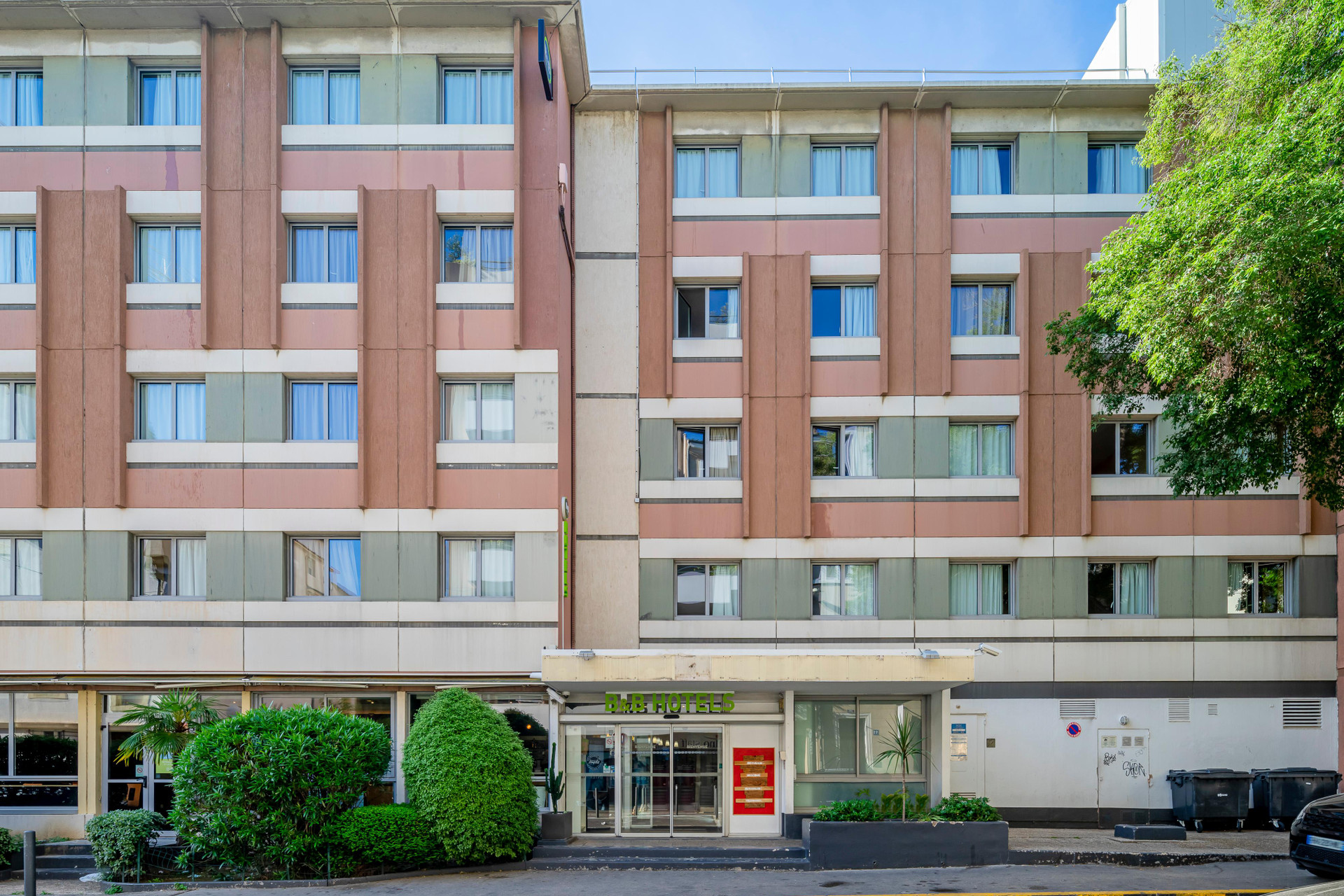Vista Exterior B&B HOTEL Marseille Prado Parc des expositions