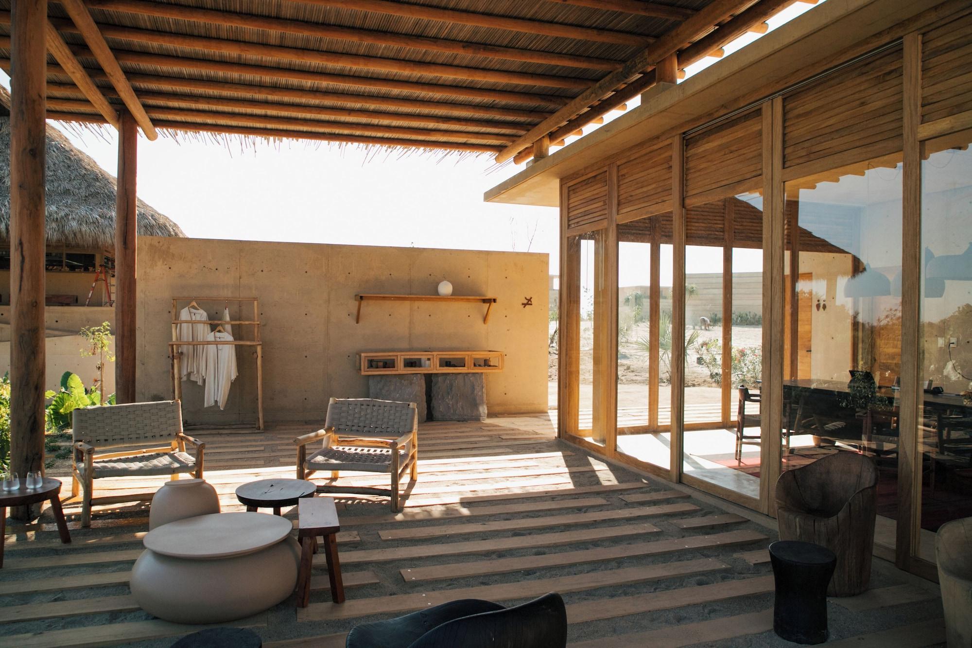 Vista Lobby KYMAIA Hotel Puerto Escondido