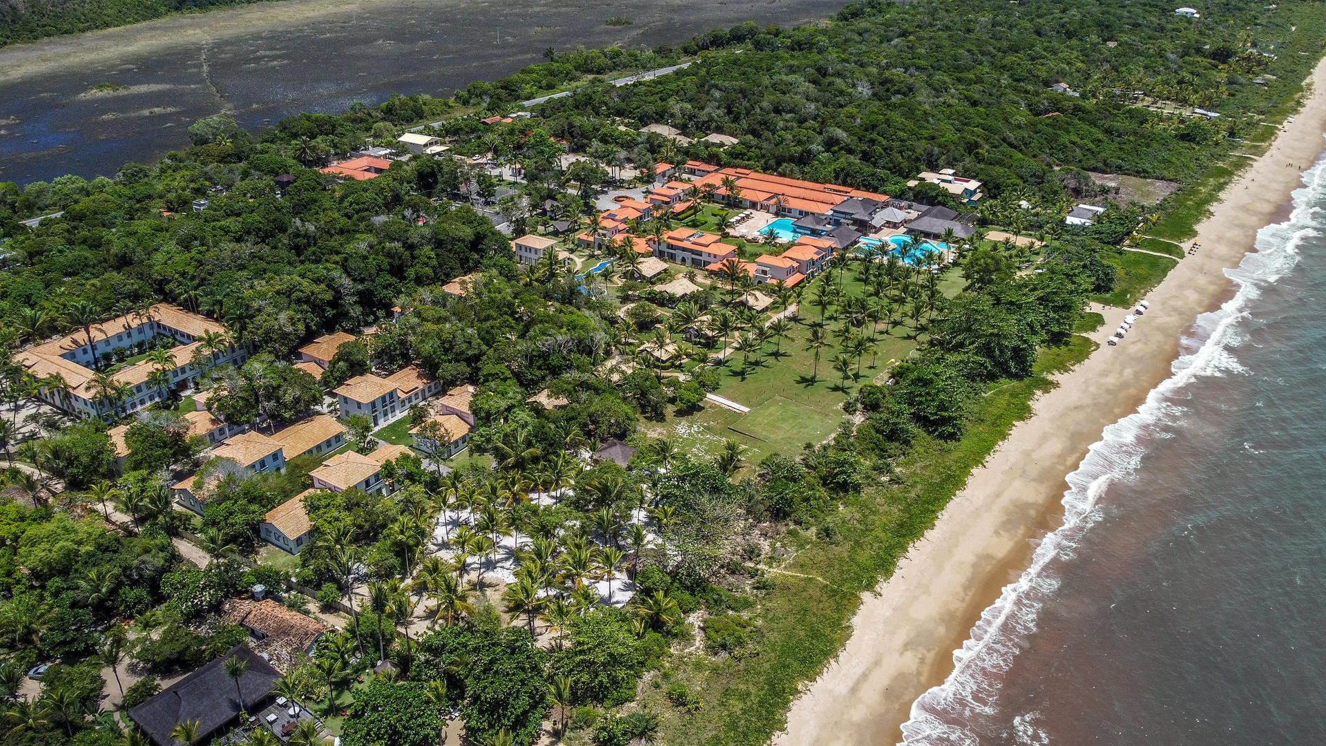 Vista Exterior Vila Angatu Eco Resort & Spa