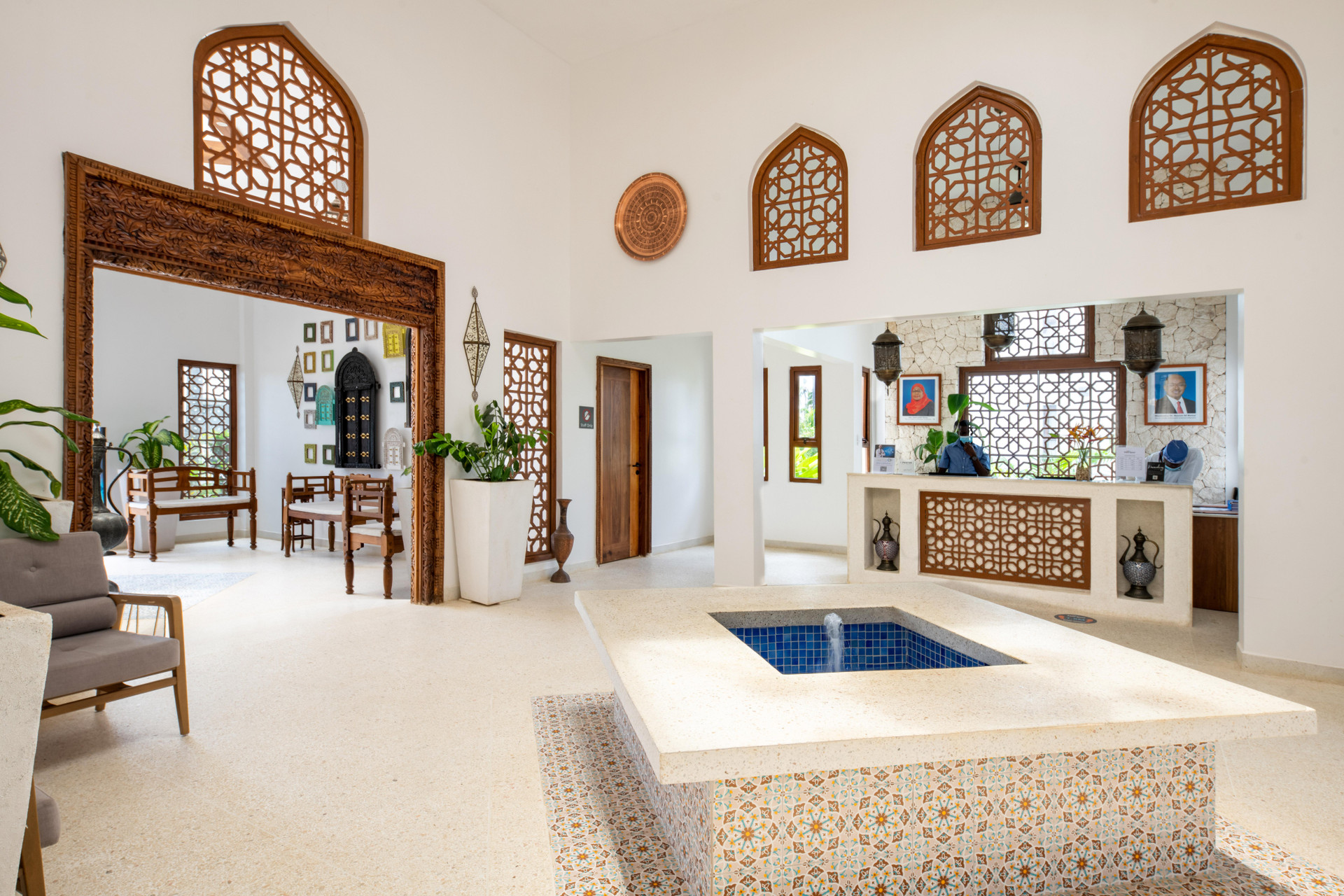 Vista Lobby LUX Marijani Zanzibar