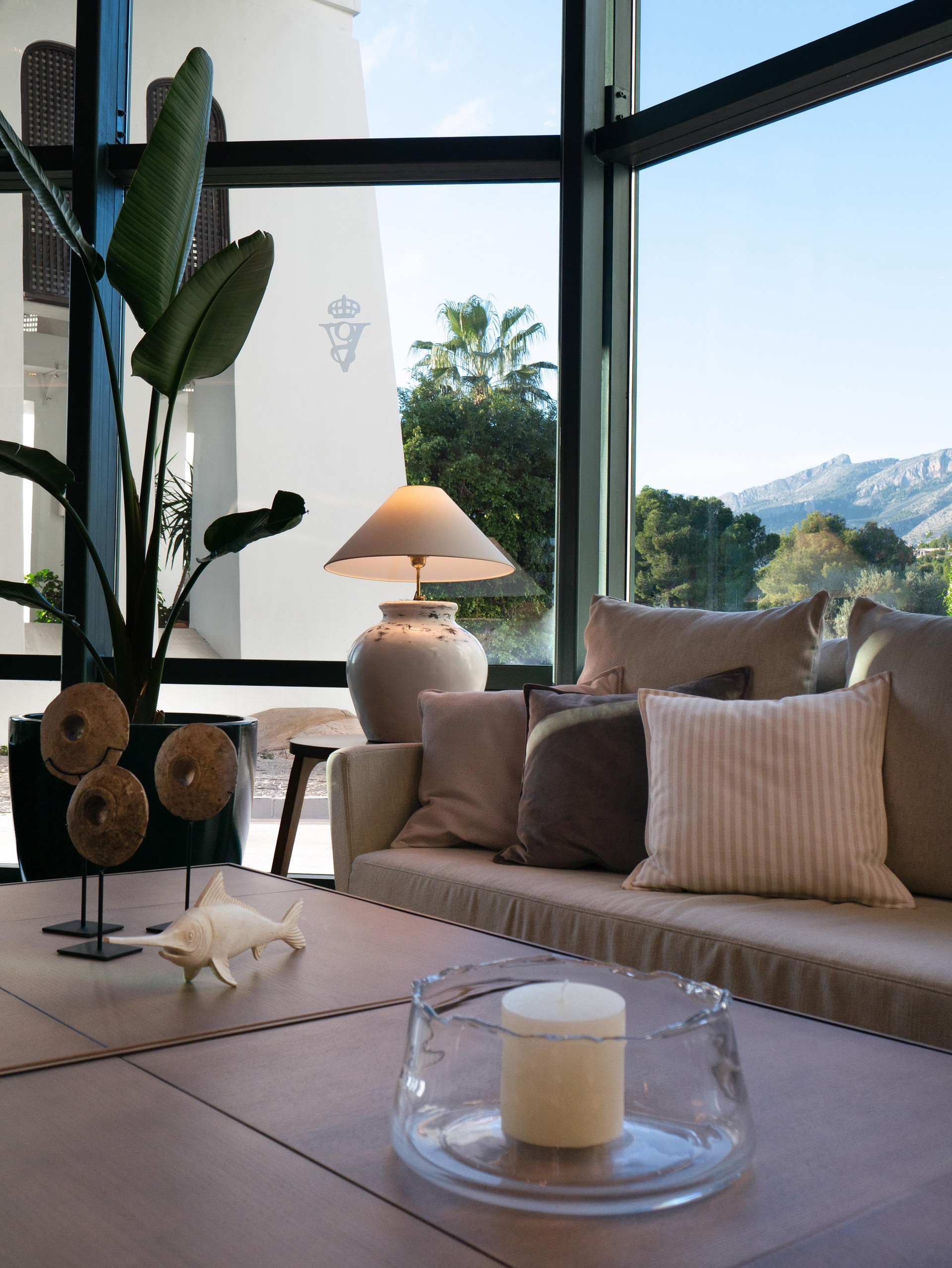 Vista Lobby SH Villa Gadea Hotel