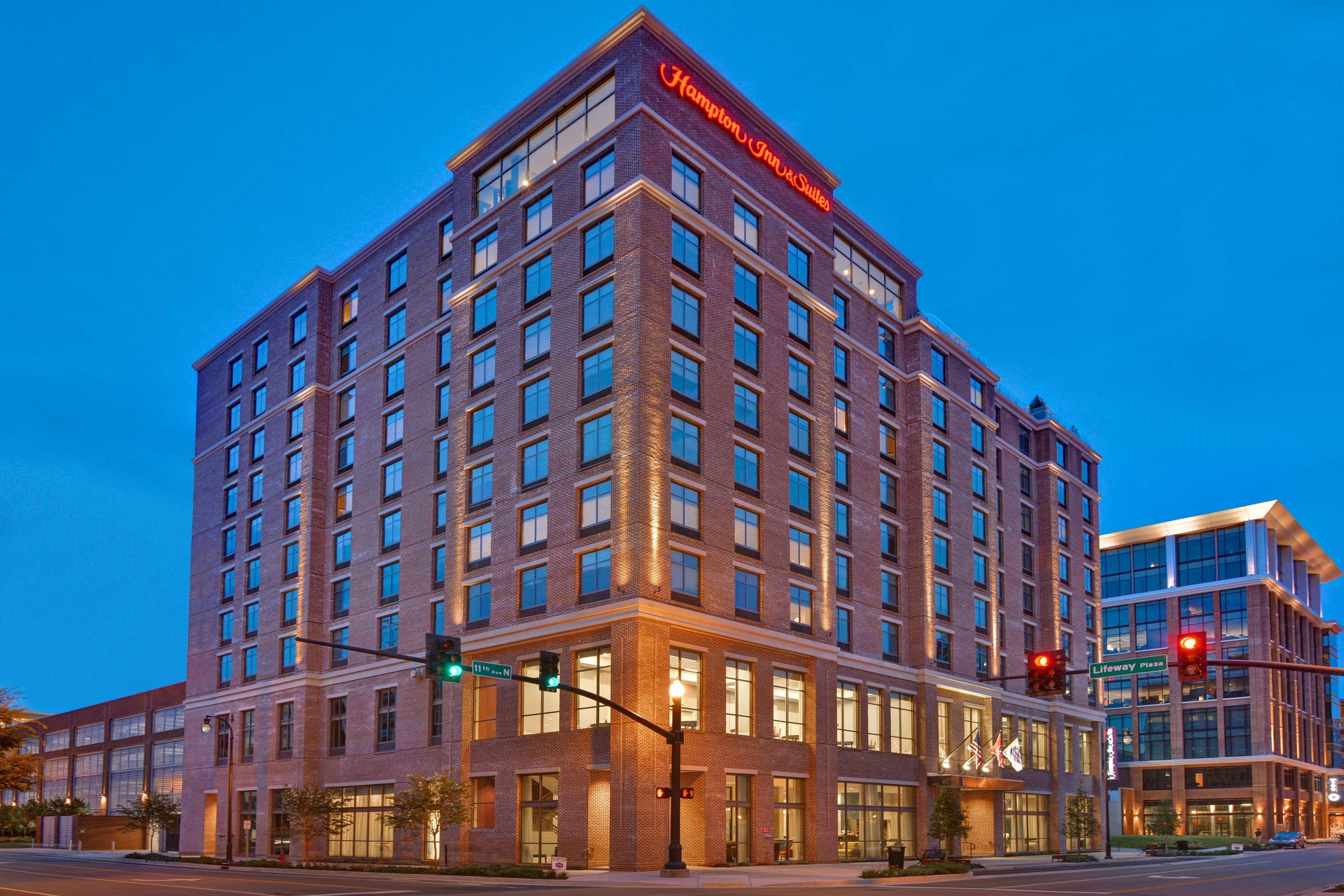 Vista Exterior Hampton Inn & Suites Nashville Downtown Capitol View