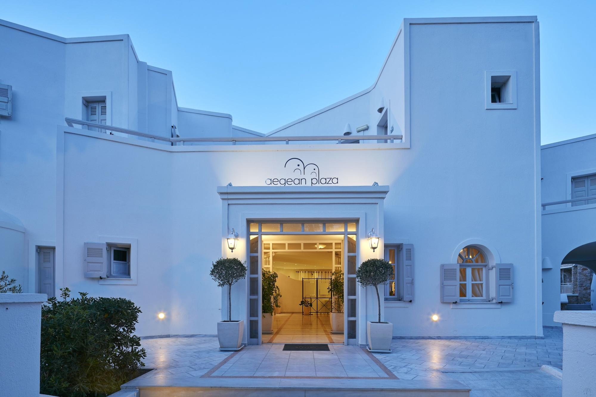Vista Exterior Aegean Plaza Hotel
