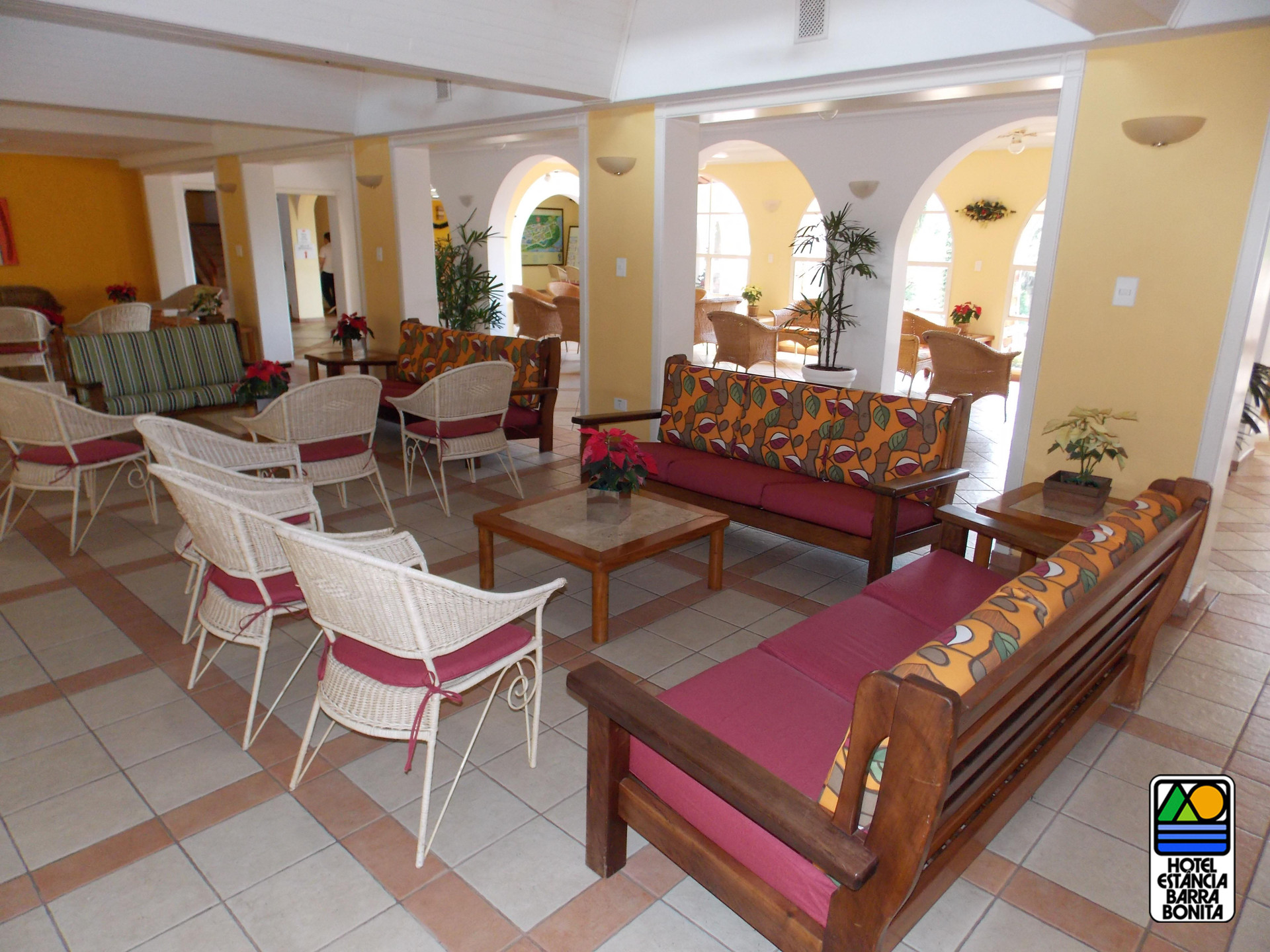 Vista Lobby Hotel Estância Barra Bonita