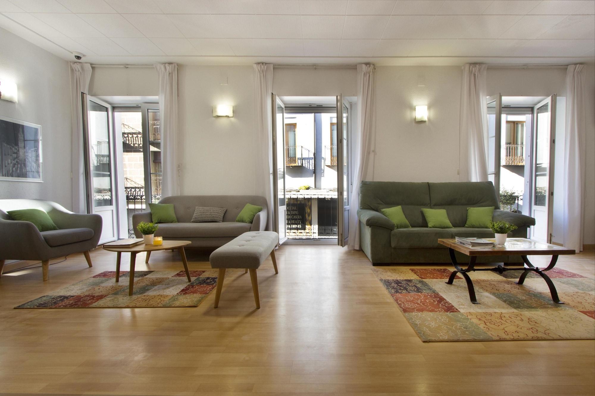 Vista Lobby Hostal La Numantina
