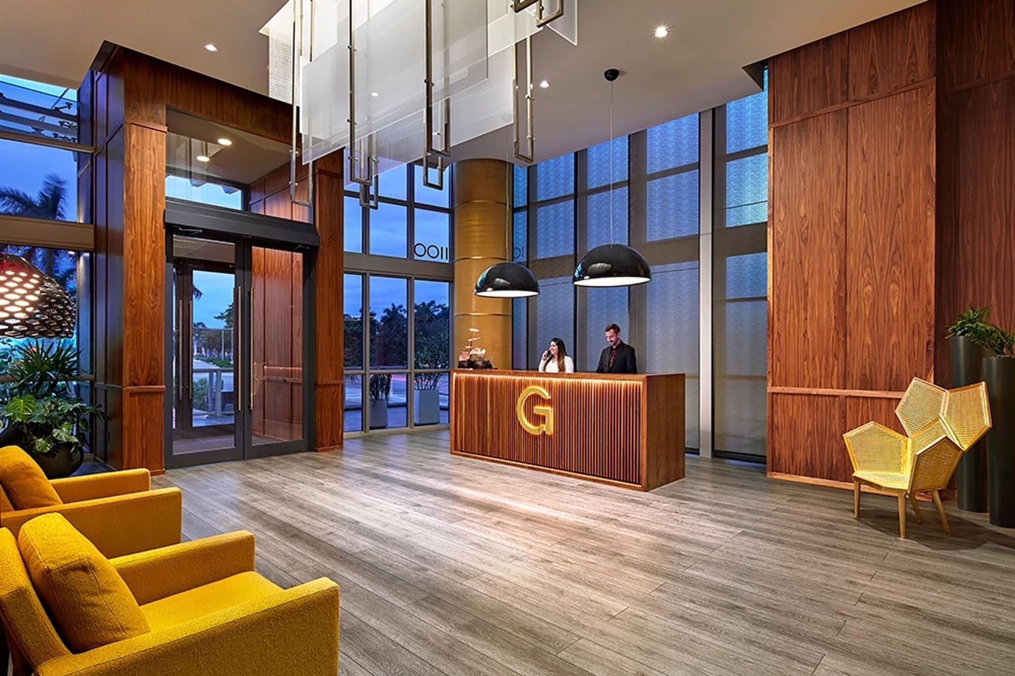 Vista Lobby The Grayson Miami Downtown