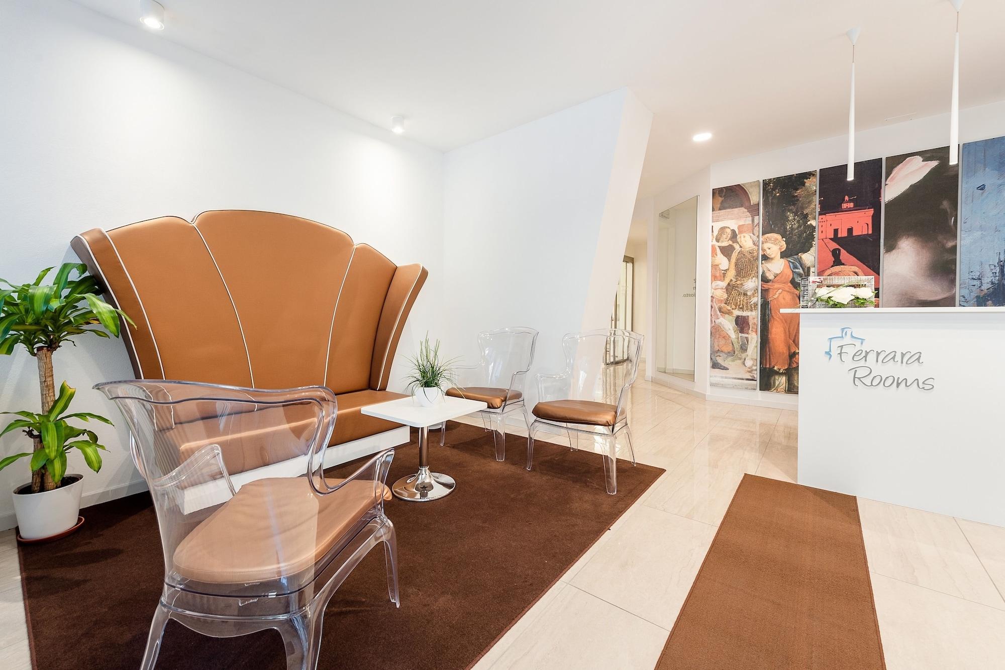 Vista Lobby Ferrara Rooms