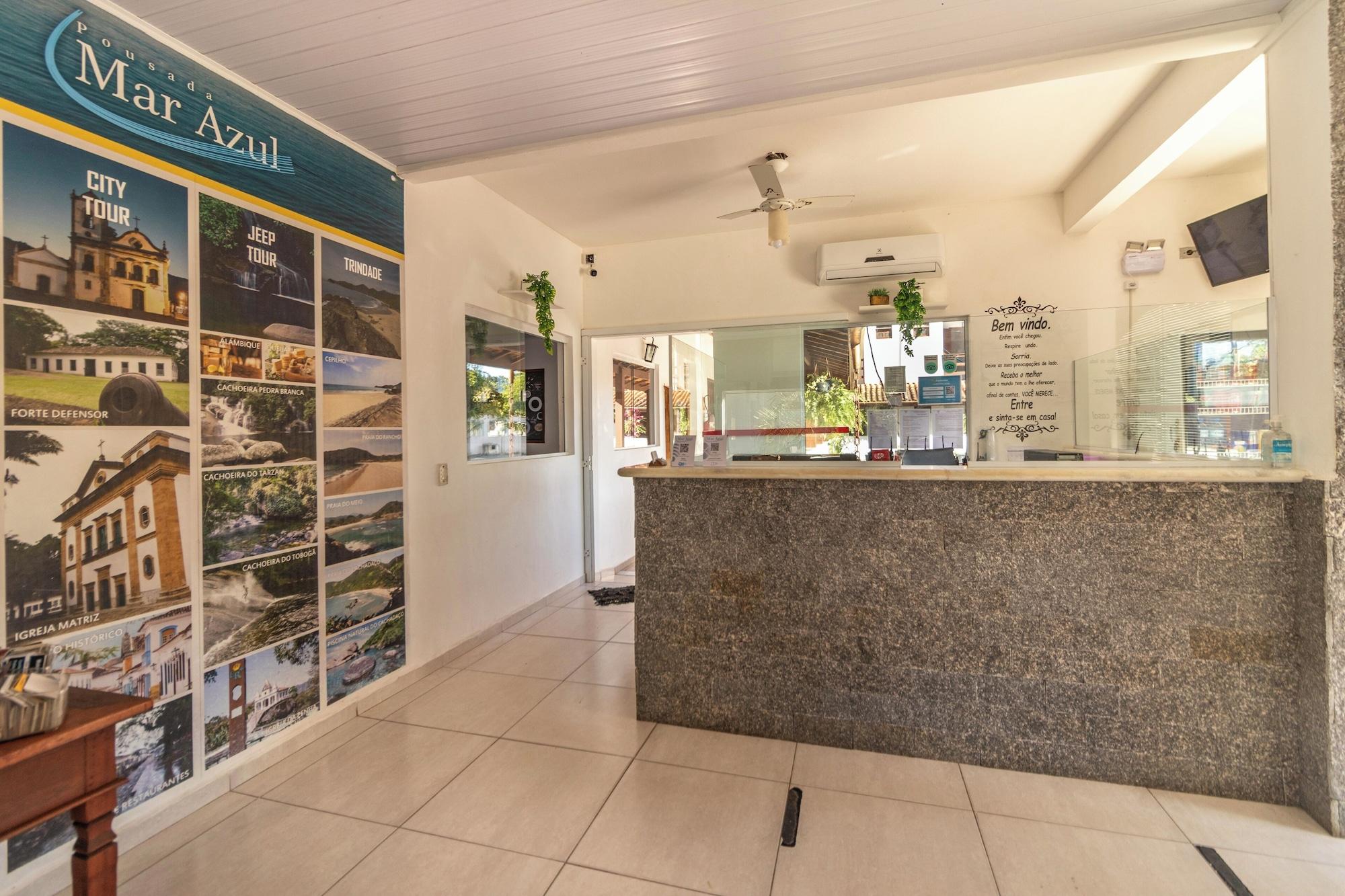 Vista Lobby Pousada Mar Azul