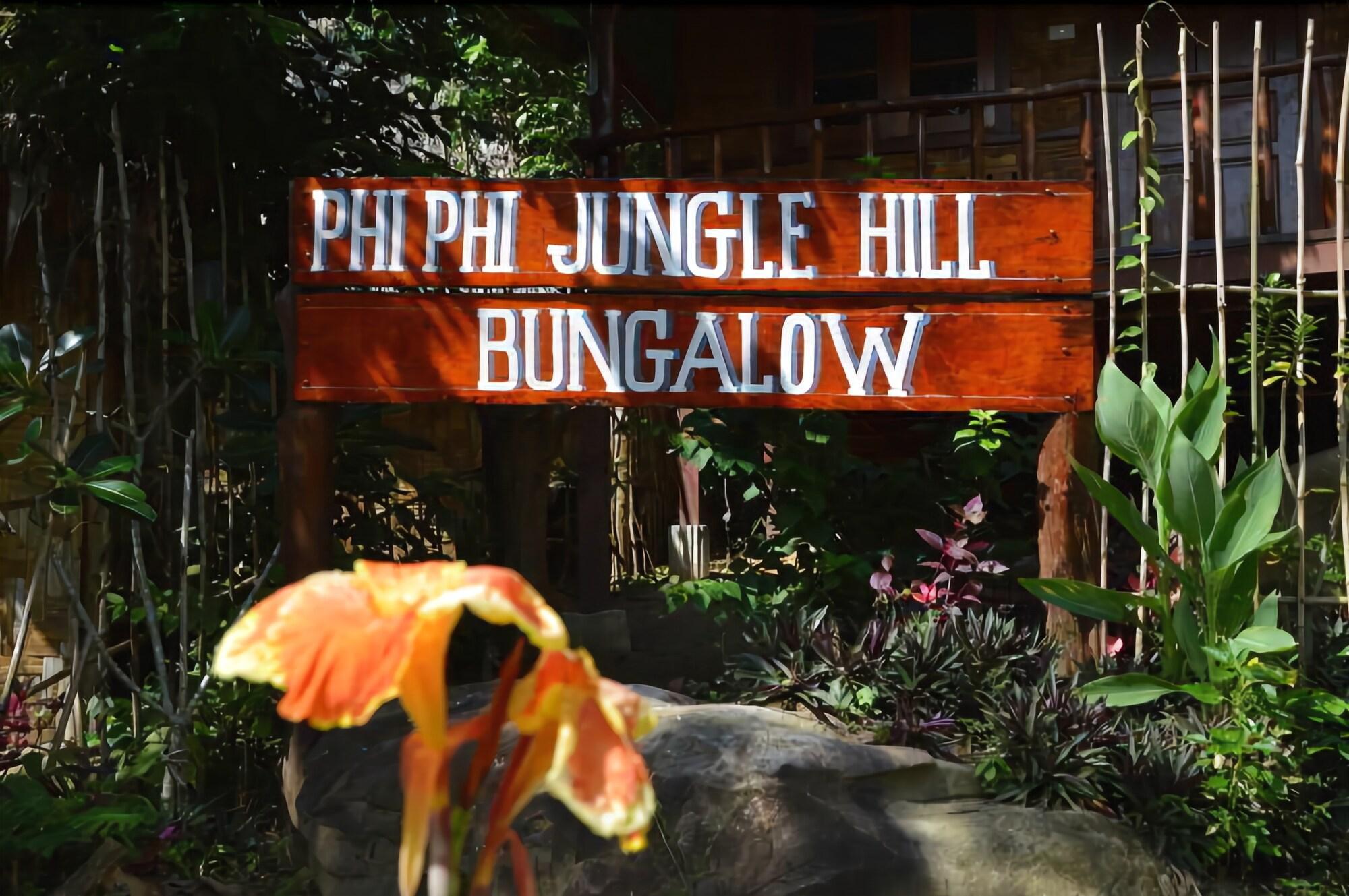 Vista do lobby Phi Phi Jungle Hill Bungalow