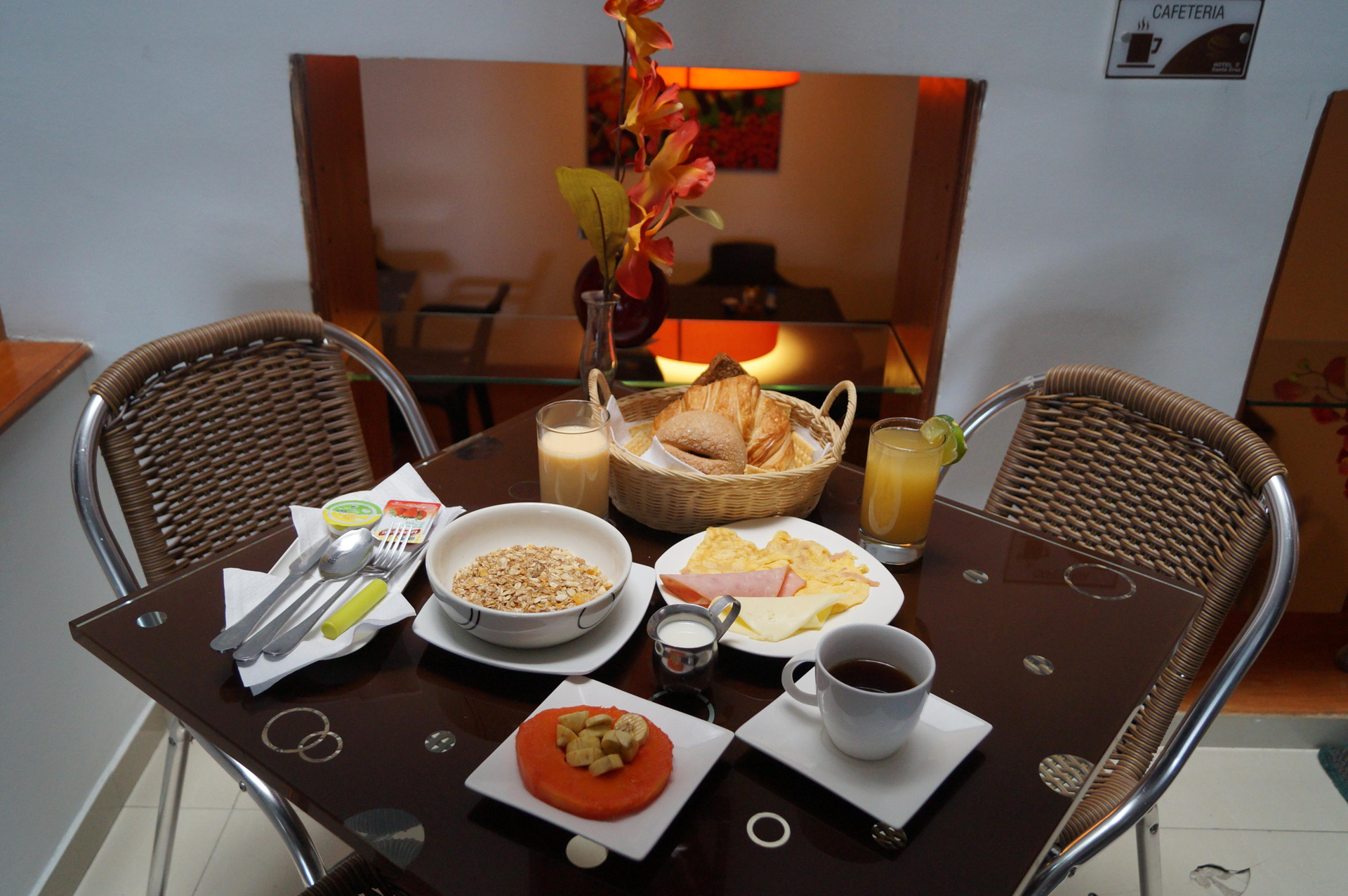 Restaurant Hotel Santa Cruz Bogota
