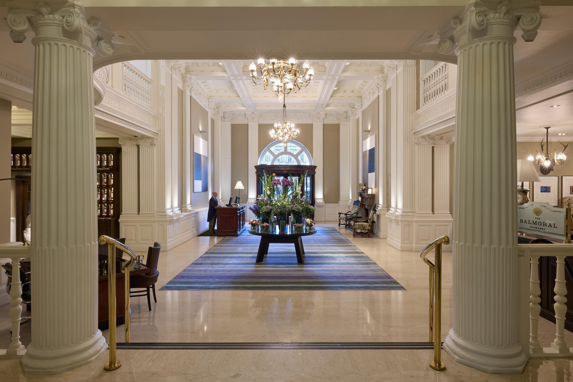 Vista Lobby The Balmoral Hotel
