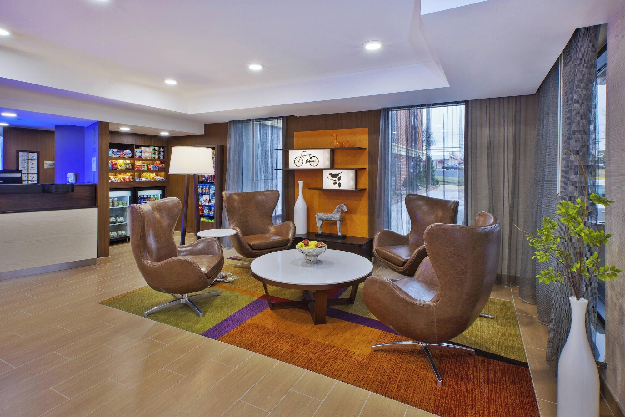 Vista Lobby Fairfield by Marriott Inn & Suites Herndon Reston