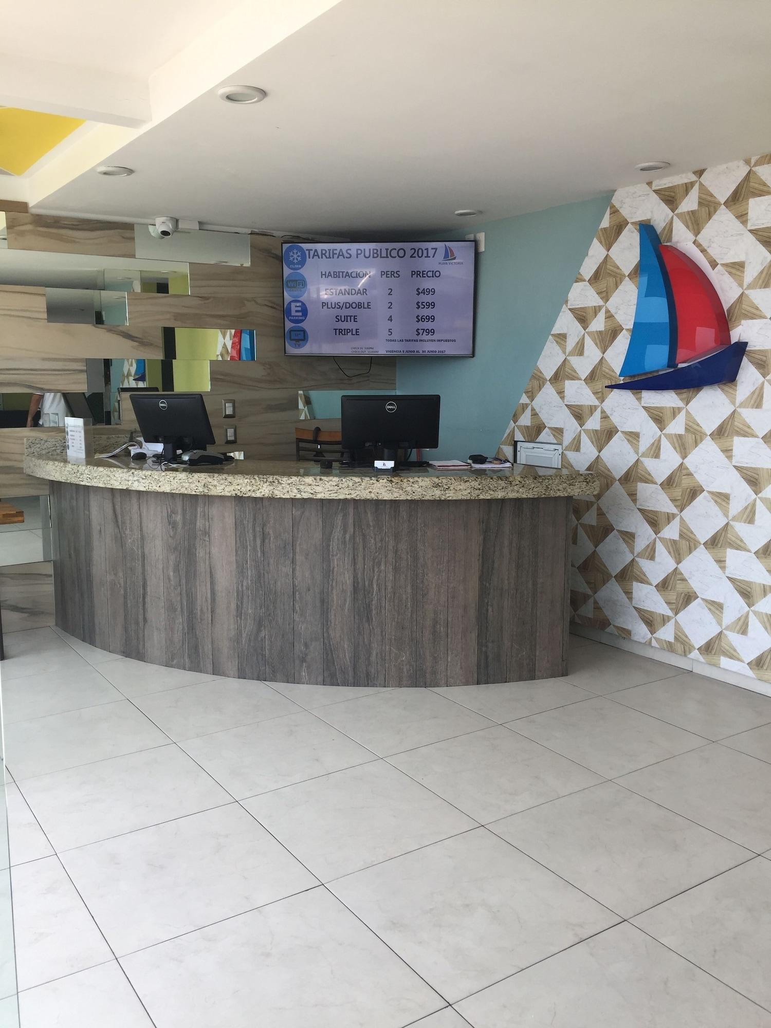 Vista Lobby Hotel Playa Victoria