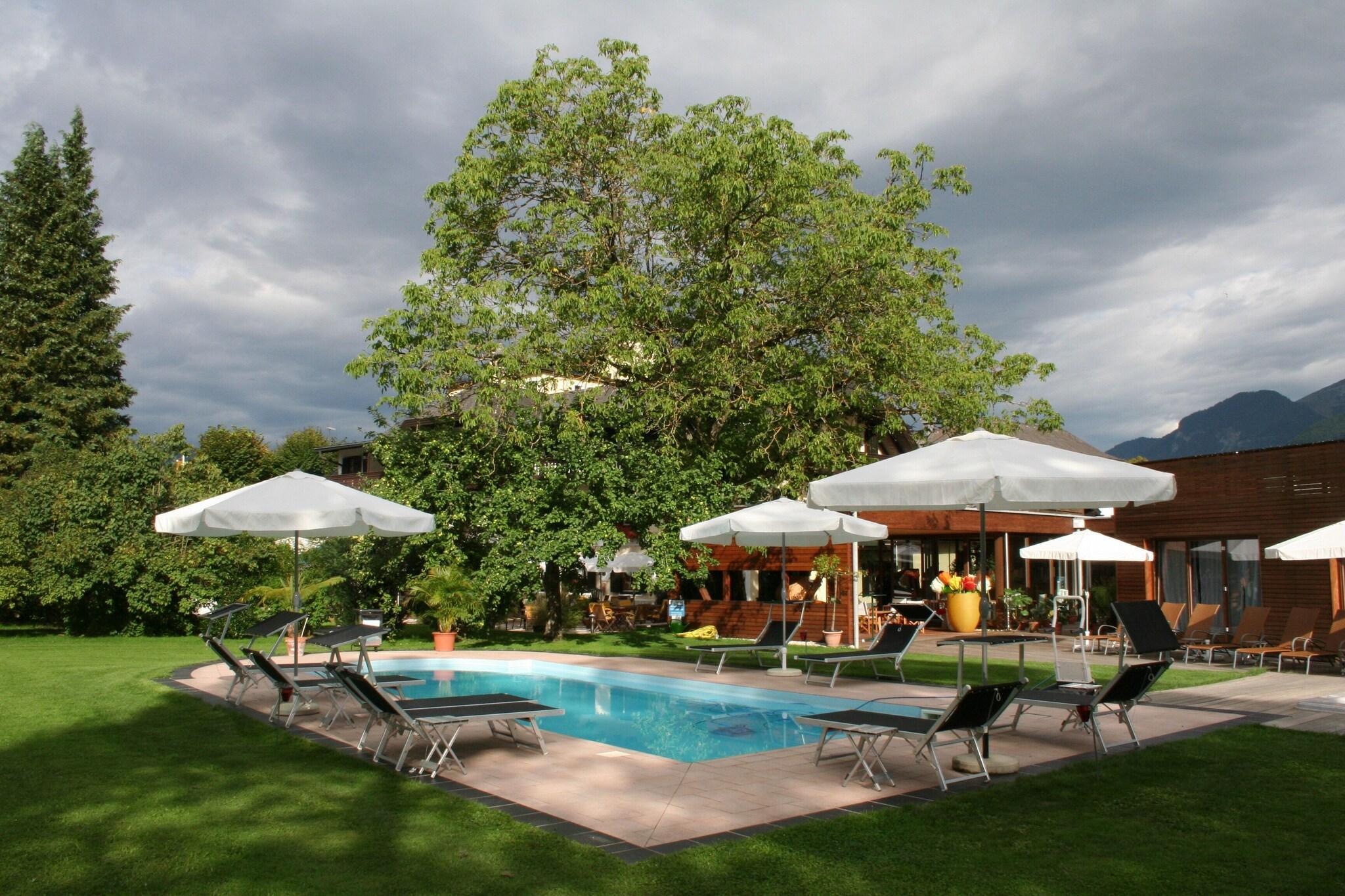 Vista Piscina Hotel Stroblerhof