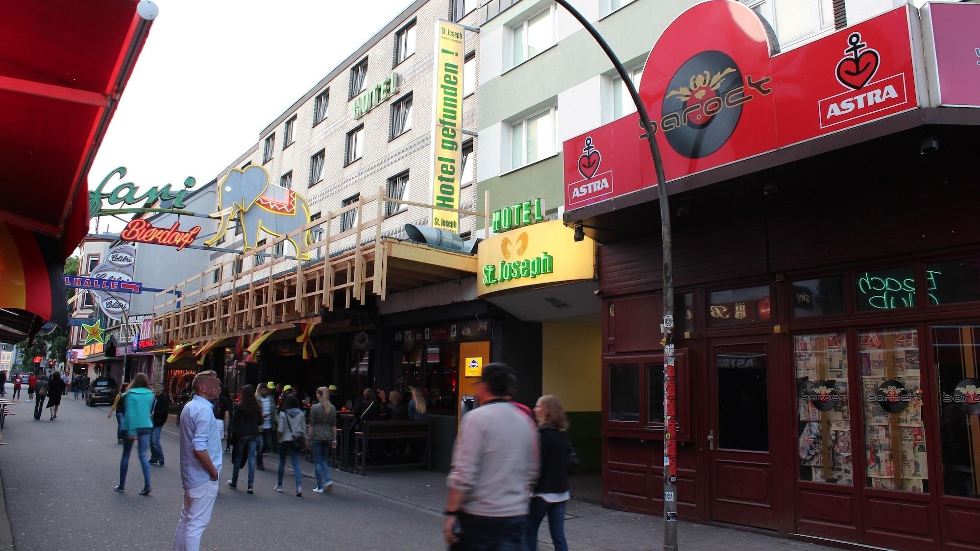 Vista Exterior St Joseph Hotel Hamburg Reeperbahn St Pauli Kiez