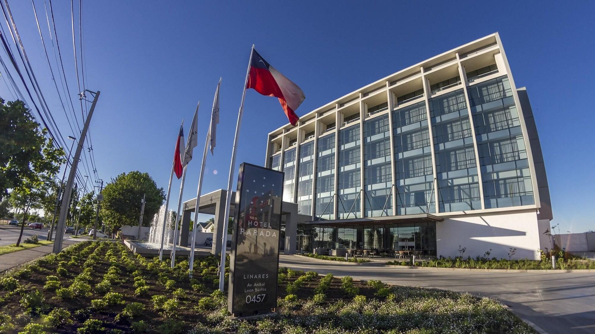 Vista Exterior Hotel Parada Linares