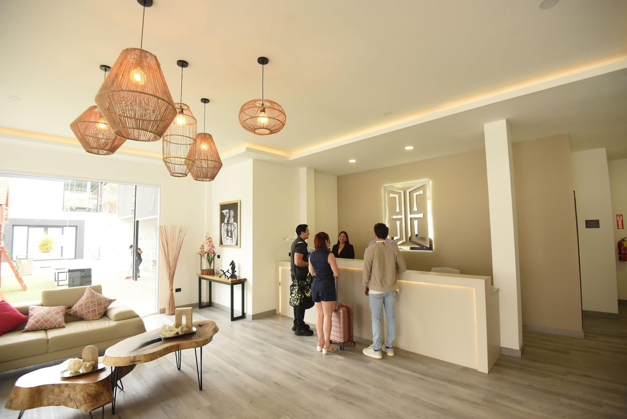 Vista Lobby ELITHE Hotel